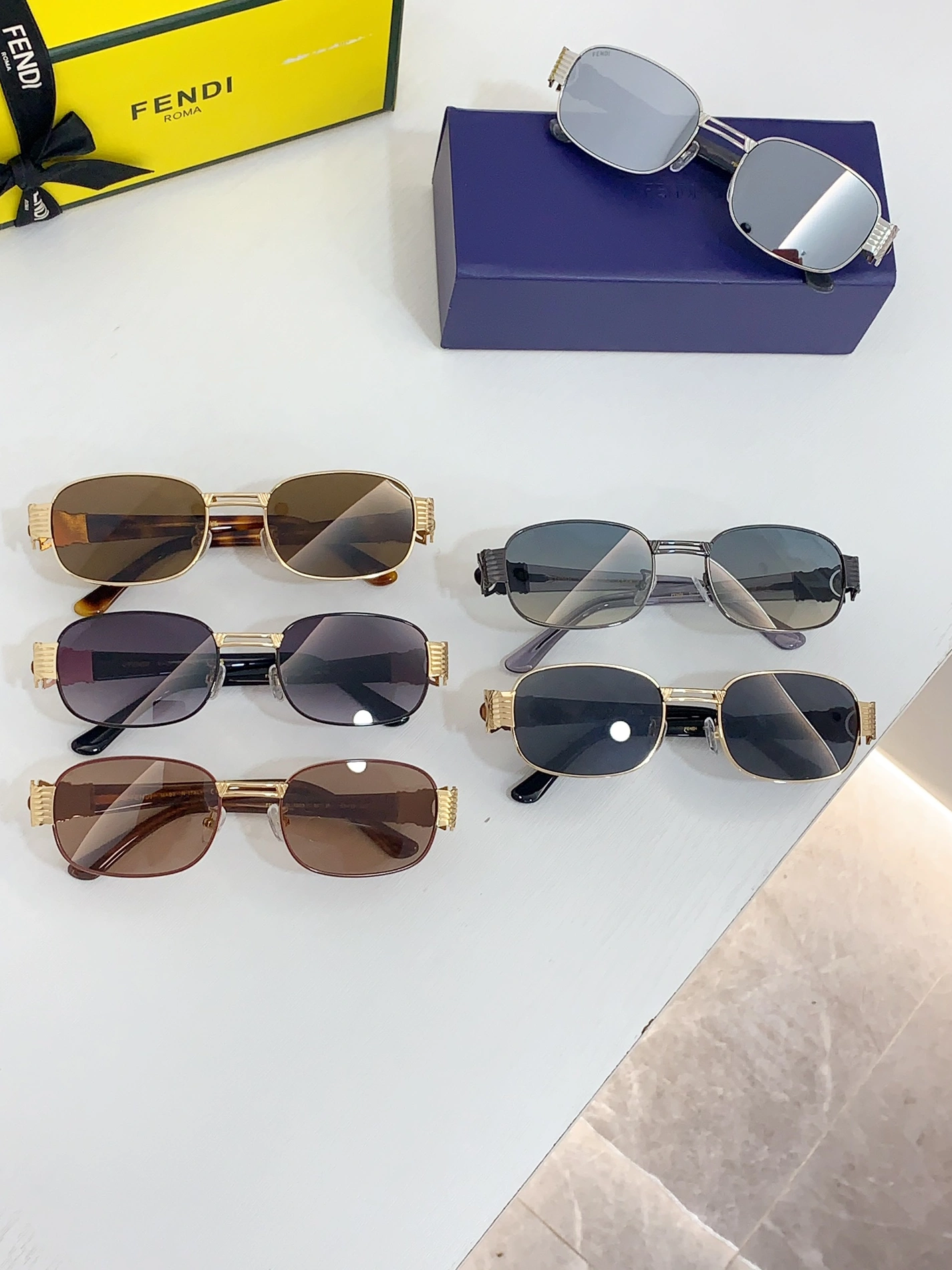 Fendi AAA Quality Sunglasses Functional 1235