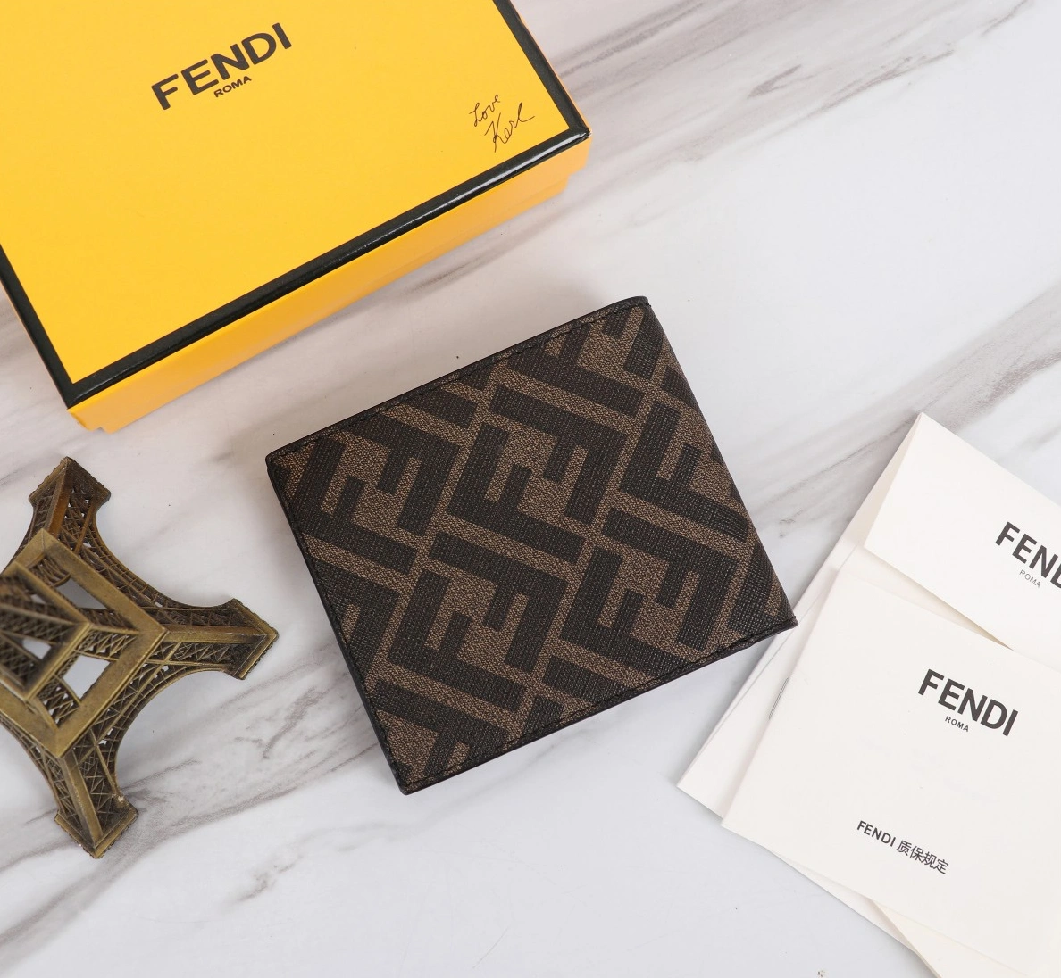 Fendi AAA Quality Wallet For Unisex Bold 1073