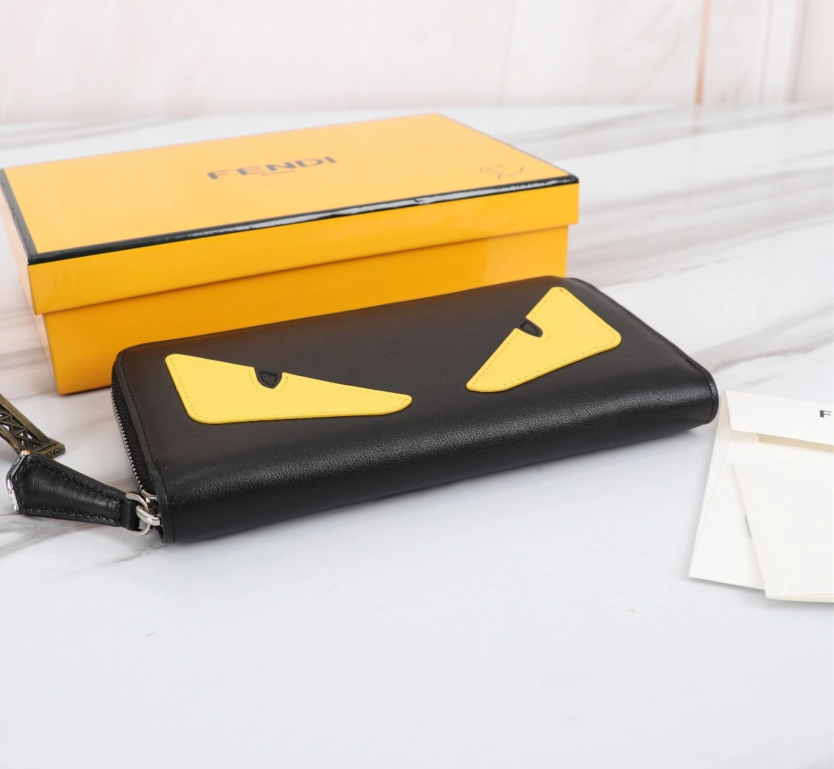 Fendi AAA Quality Wallet For Unisex Compact 7190