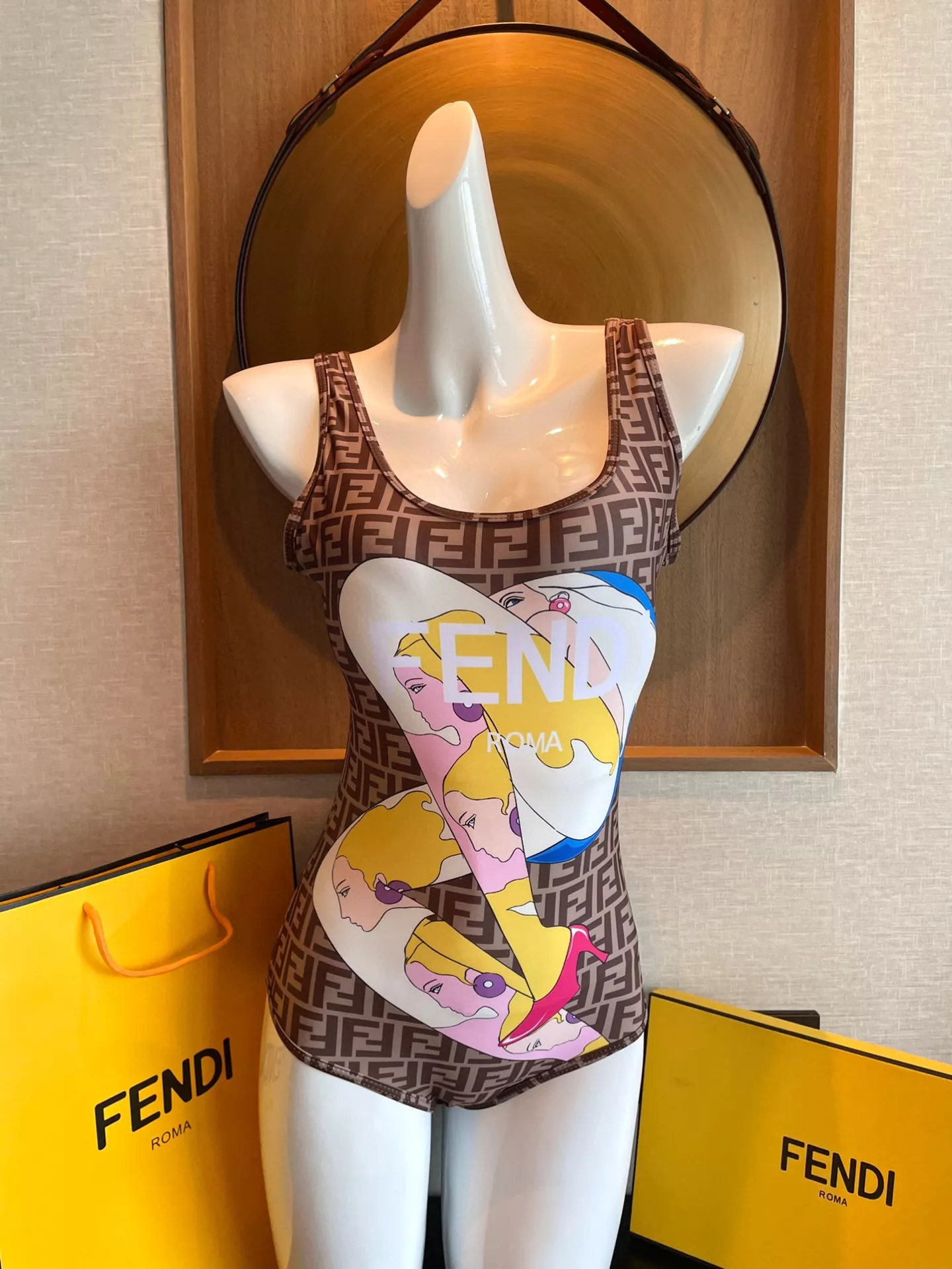 Fendi Bathing Suits For Women Sleek 2953