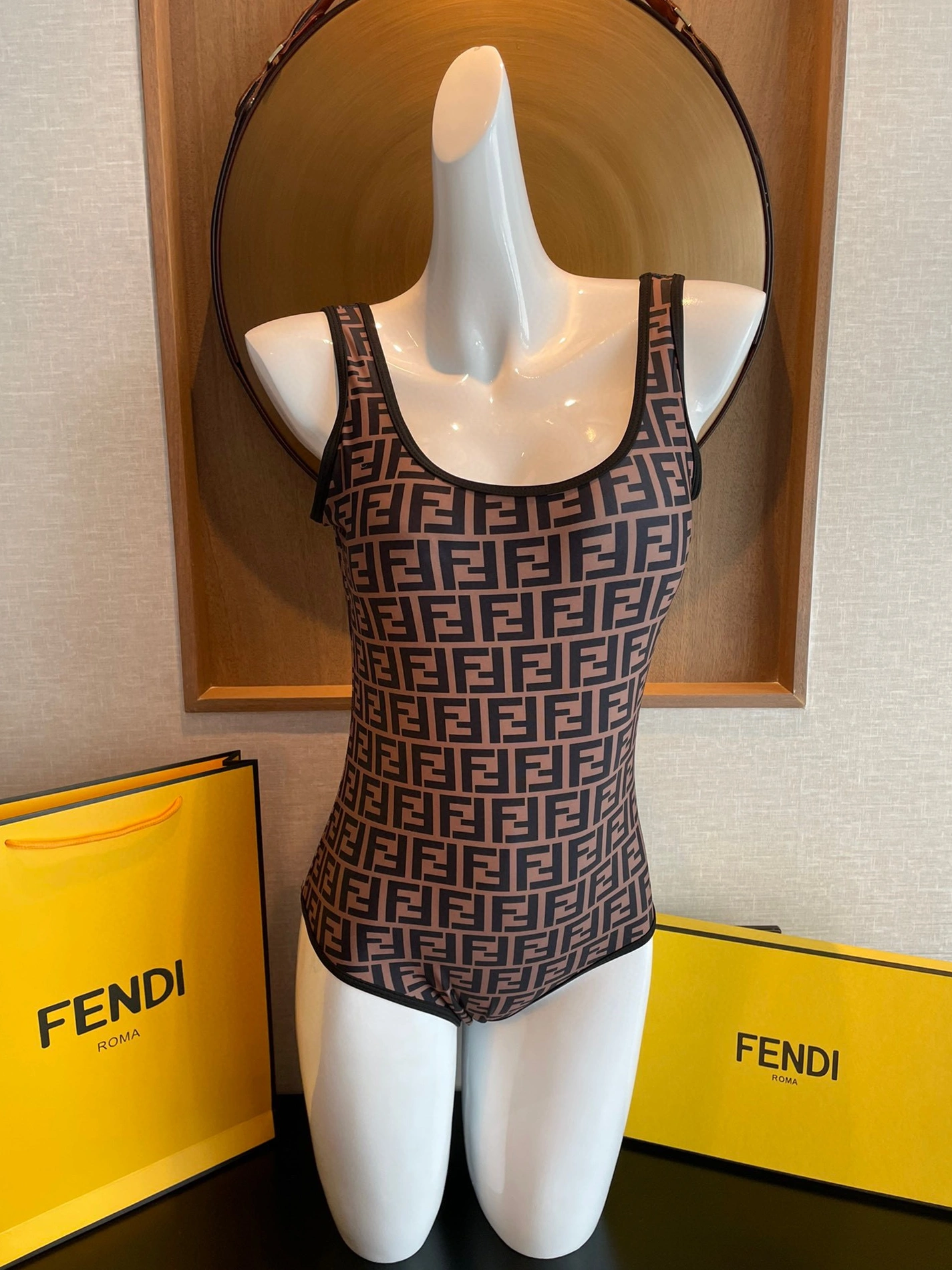 Fendi Bathing Suits Sleeveless For Women GoAnywhere 6386