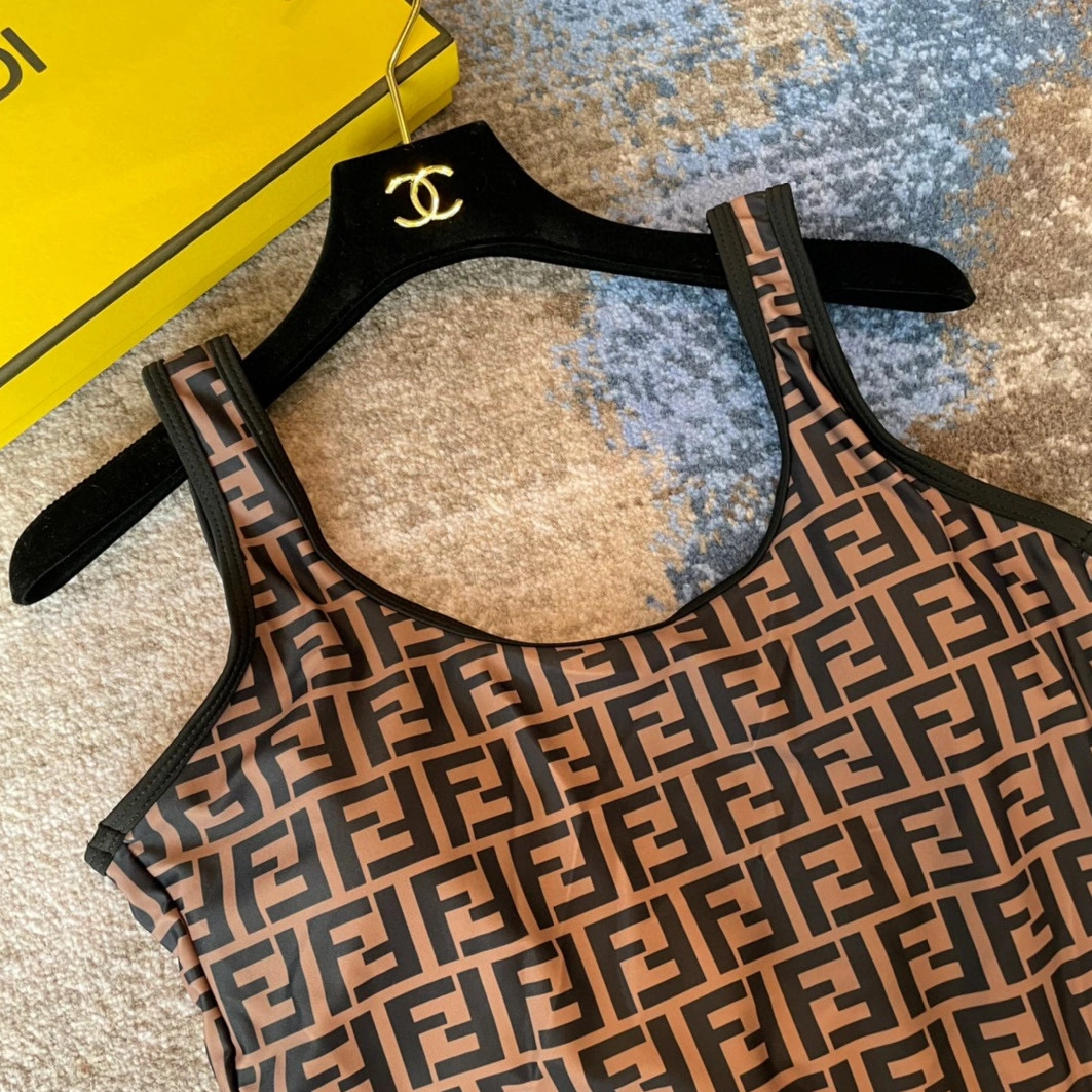 Fendi Bathing Suits Sleeveless For Women GoAnywhere 6386