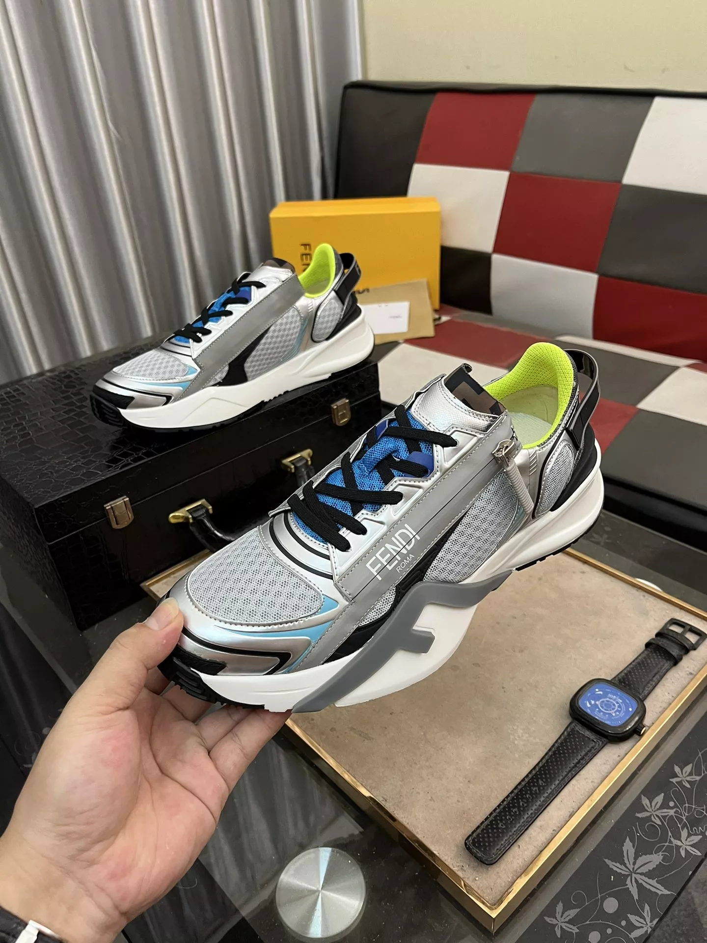 Fendi Casual Shoes For Men Affordable 9618