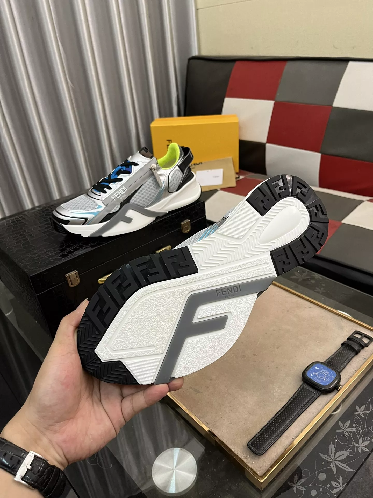 Fendi Casual Shoes For Men Affordable 9618