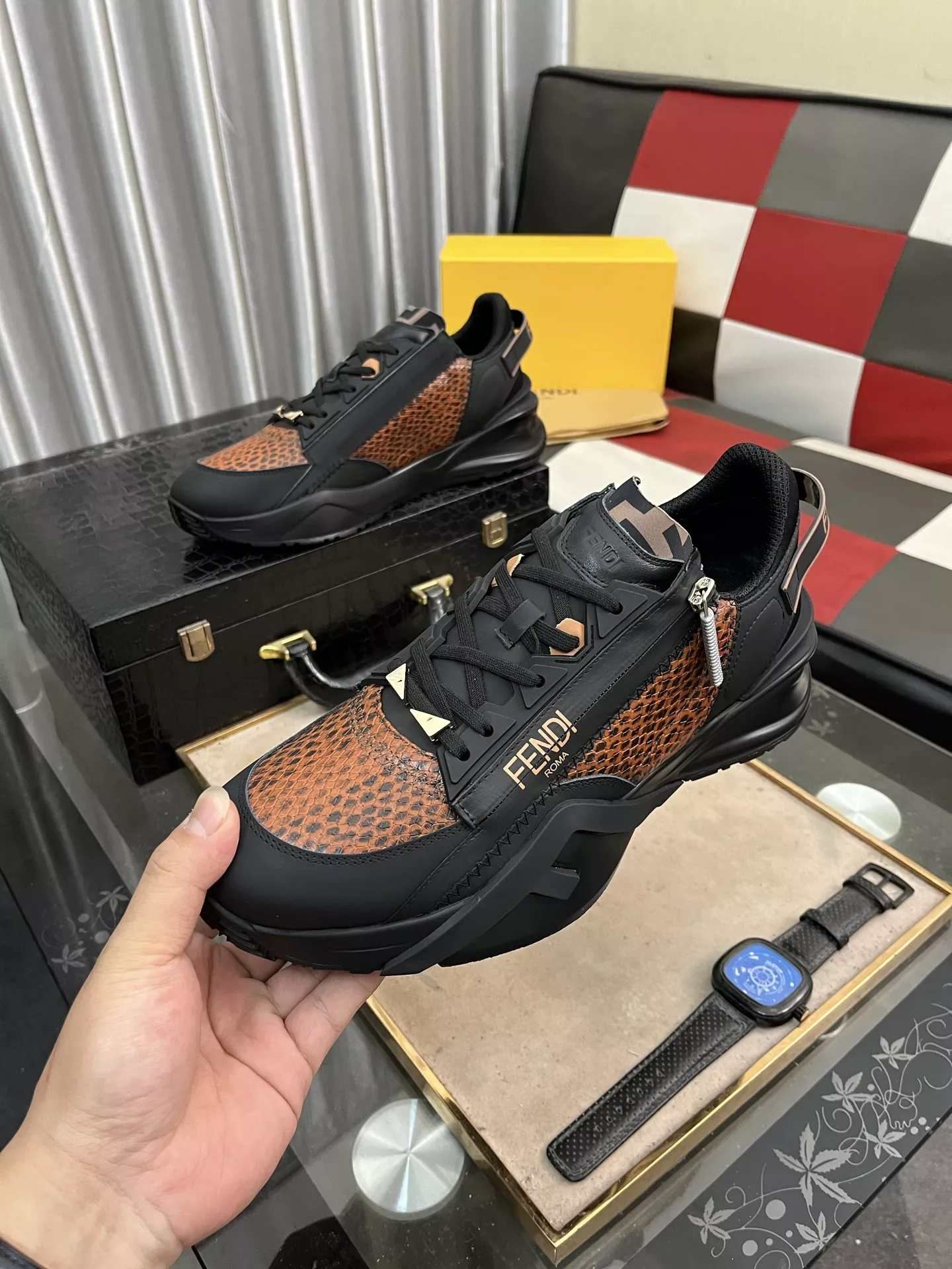 Fendi Casual Shoes For Men Comfortable 4757