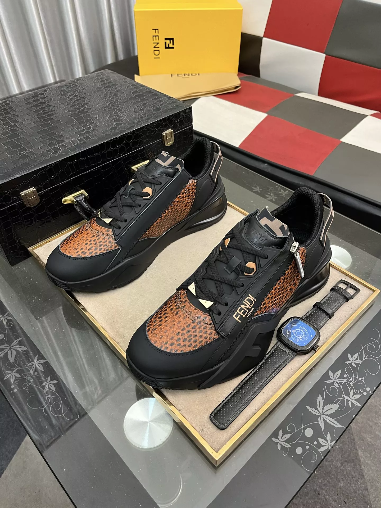 Fendi Casual Shoes For Men Comfortable 4757
