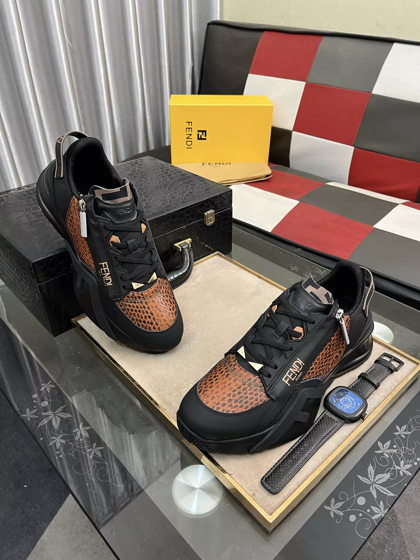 Fendi Casual Shoes For Men Comfortable 4757