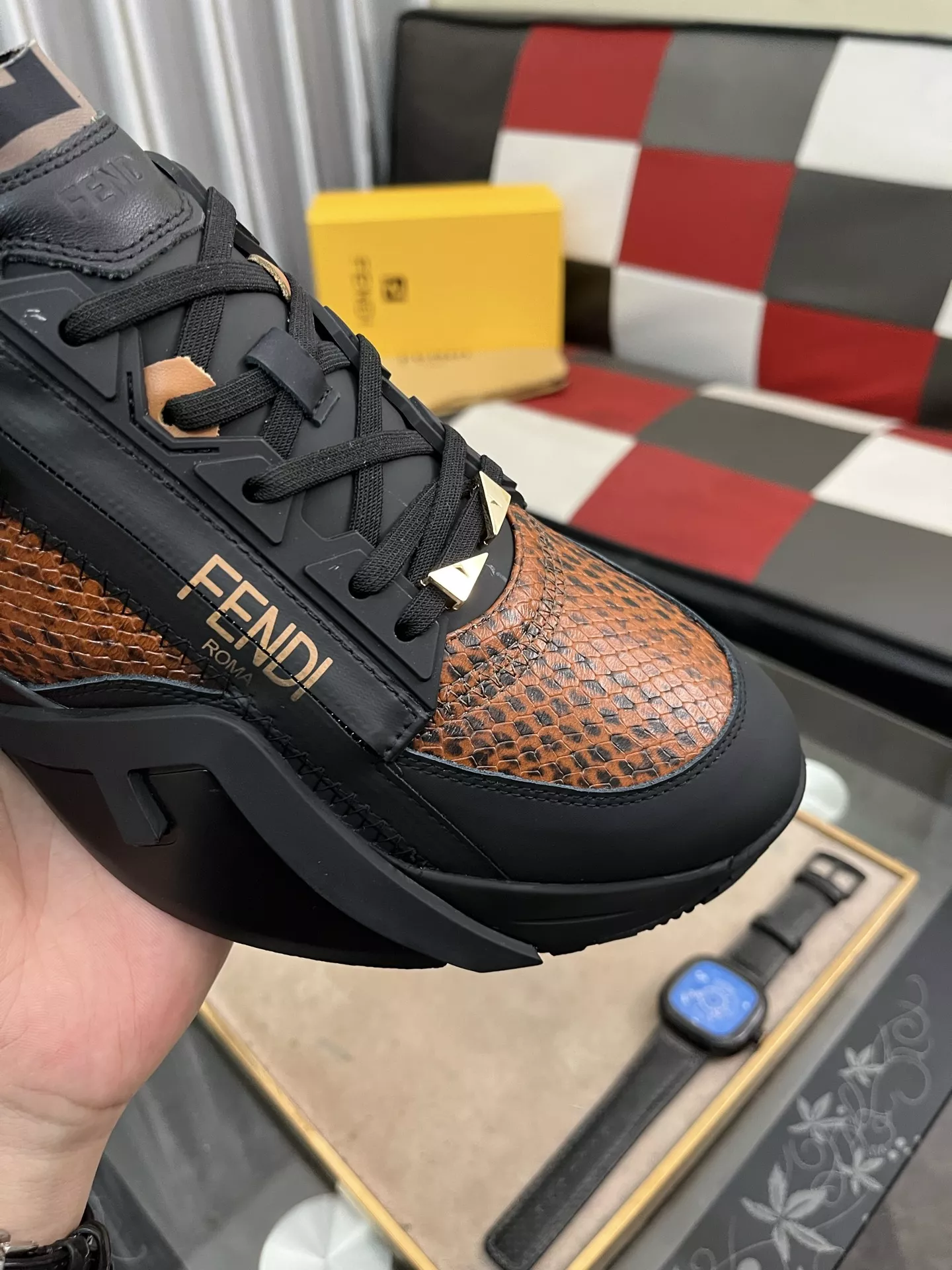 Fendi Casual Shoes For Men Comfortable 4757