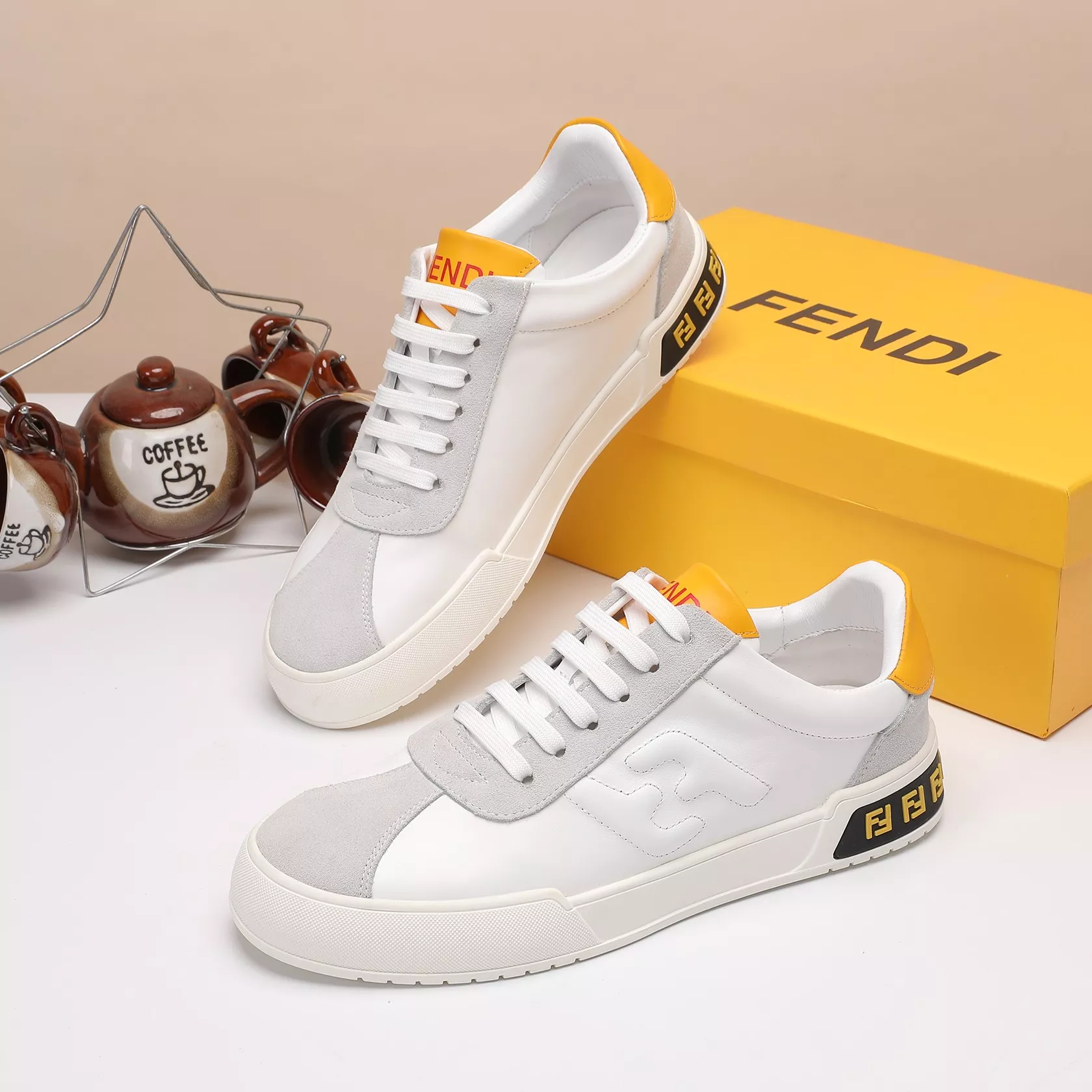 Fendi Casual Shoes For Men DailyWear 9838