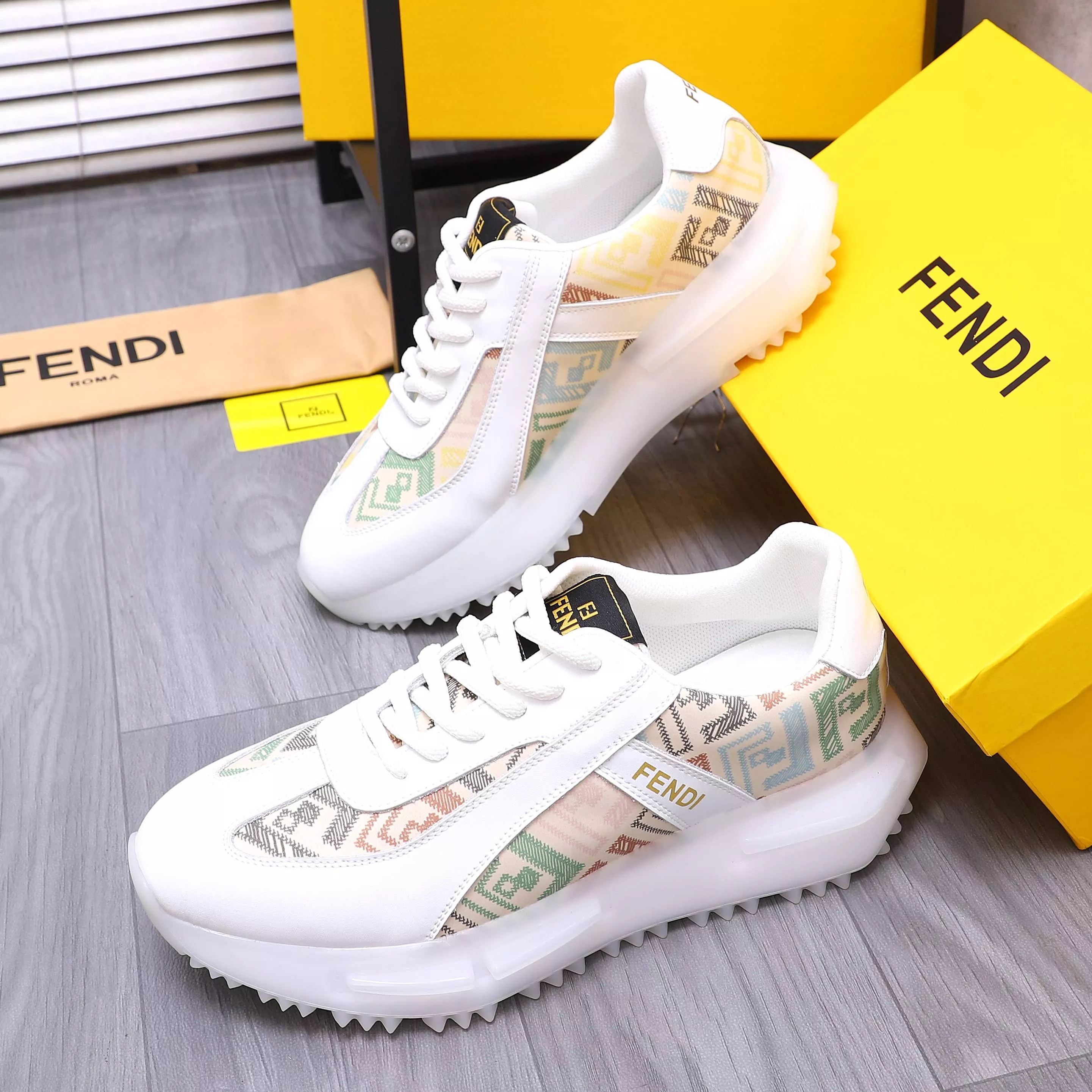 Fendi Casual Shoes For Men Fashionable 4646