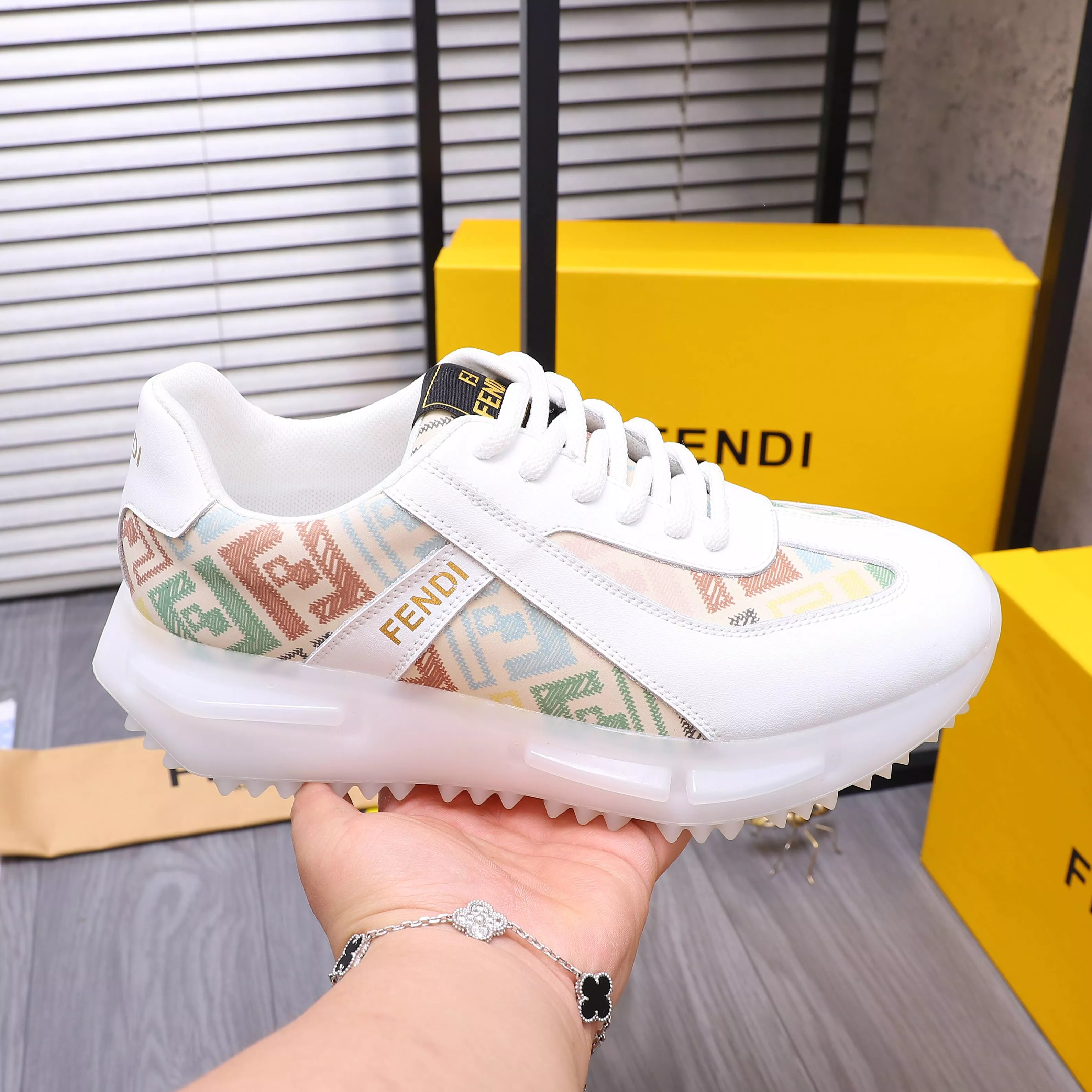 Fendi Casual Shoes For Men Fashionable 4646