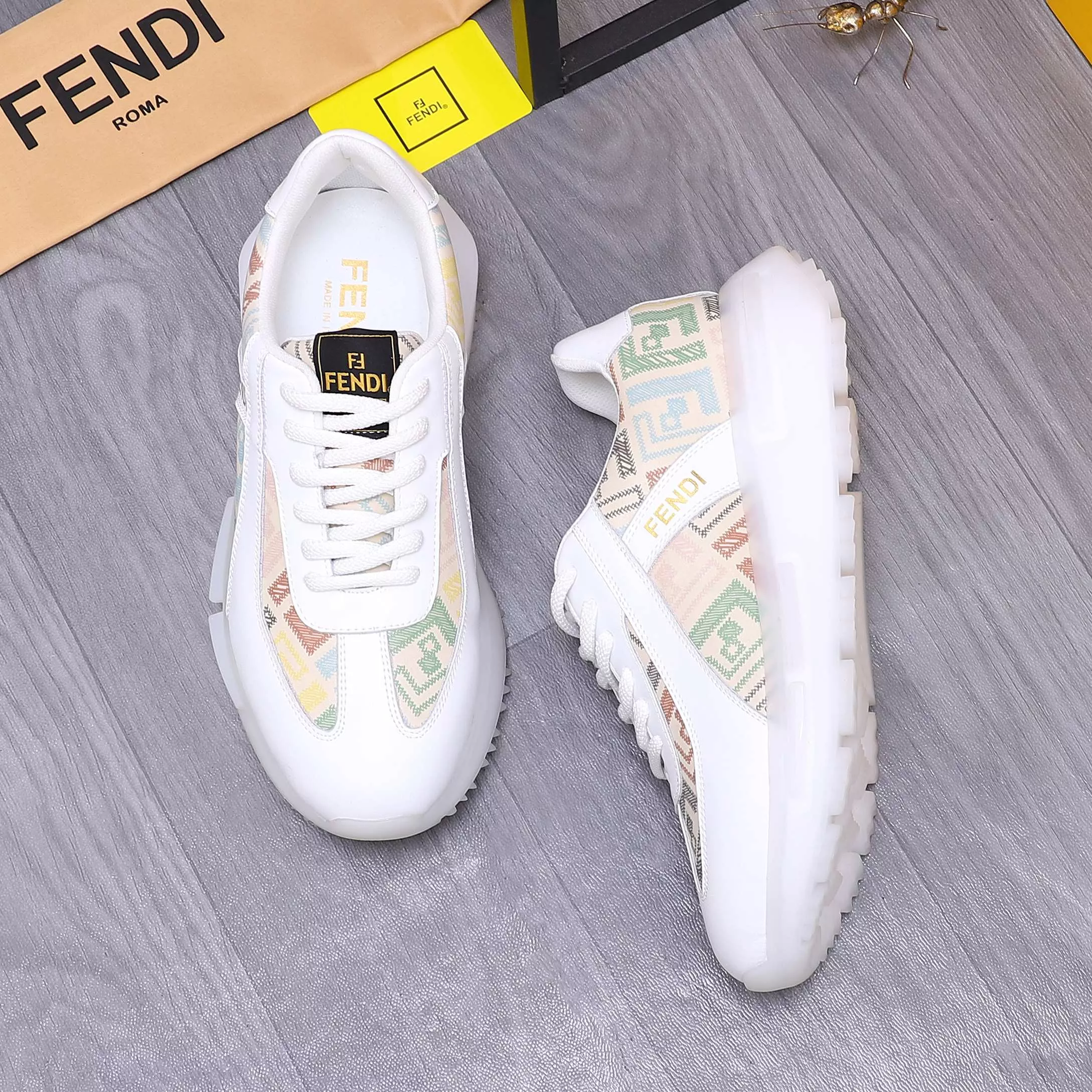 Fendi Casual Shoes For Men Fashionable 4646