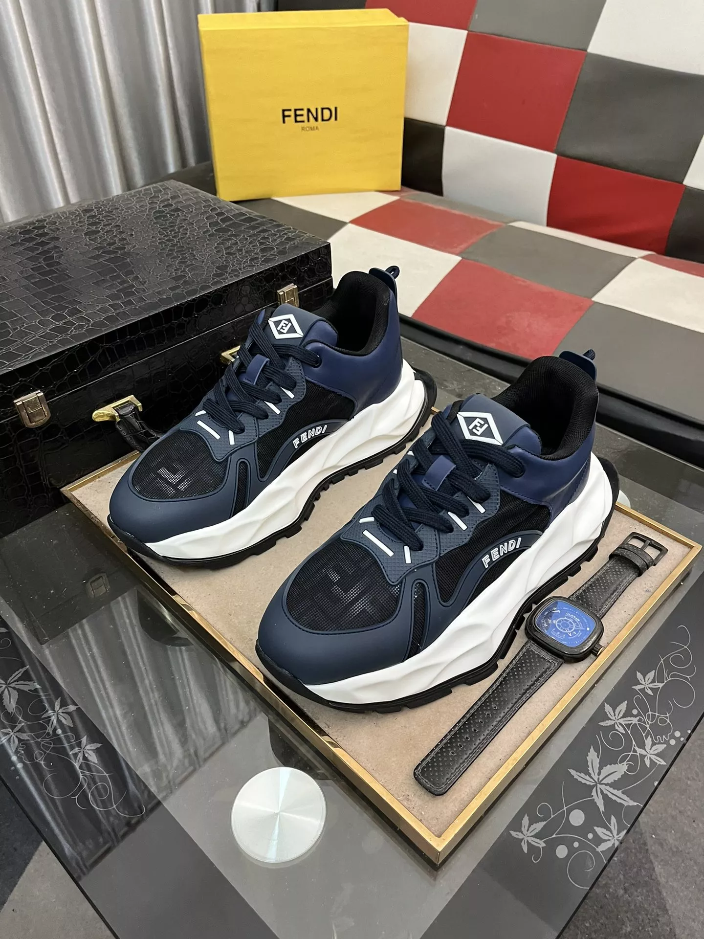 Fendi Casual Shoes For Men Flexible 1537