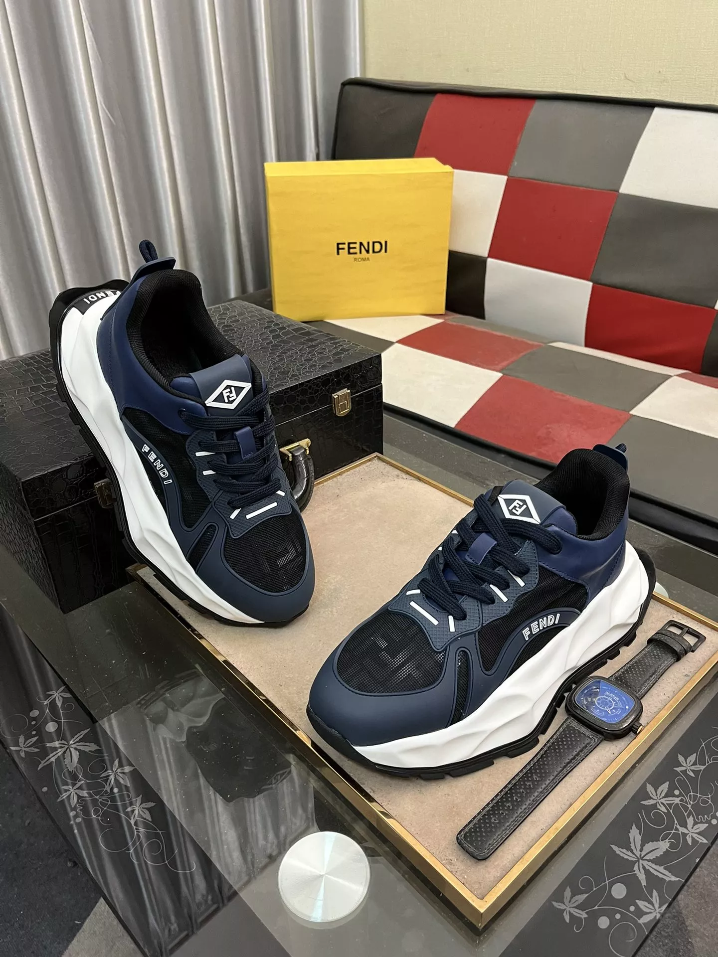 Fendi Casual Shoes For Men Flexible 1537