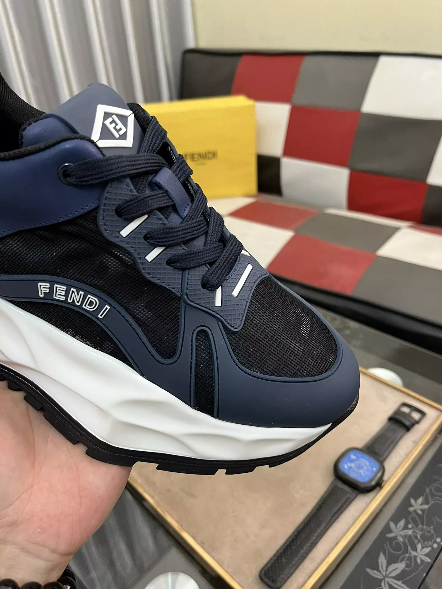 Fendi Casual Shoes For Men Flexible 1537