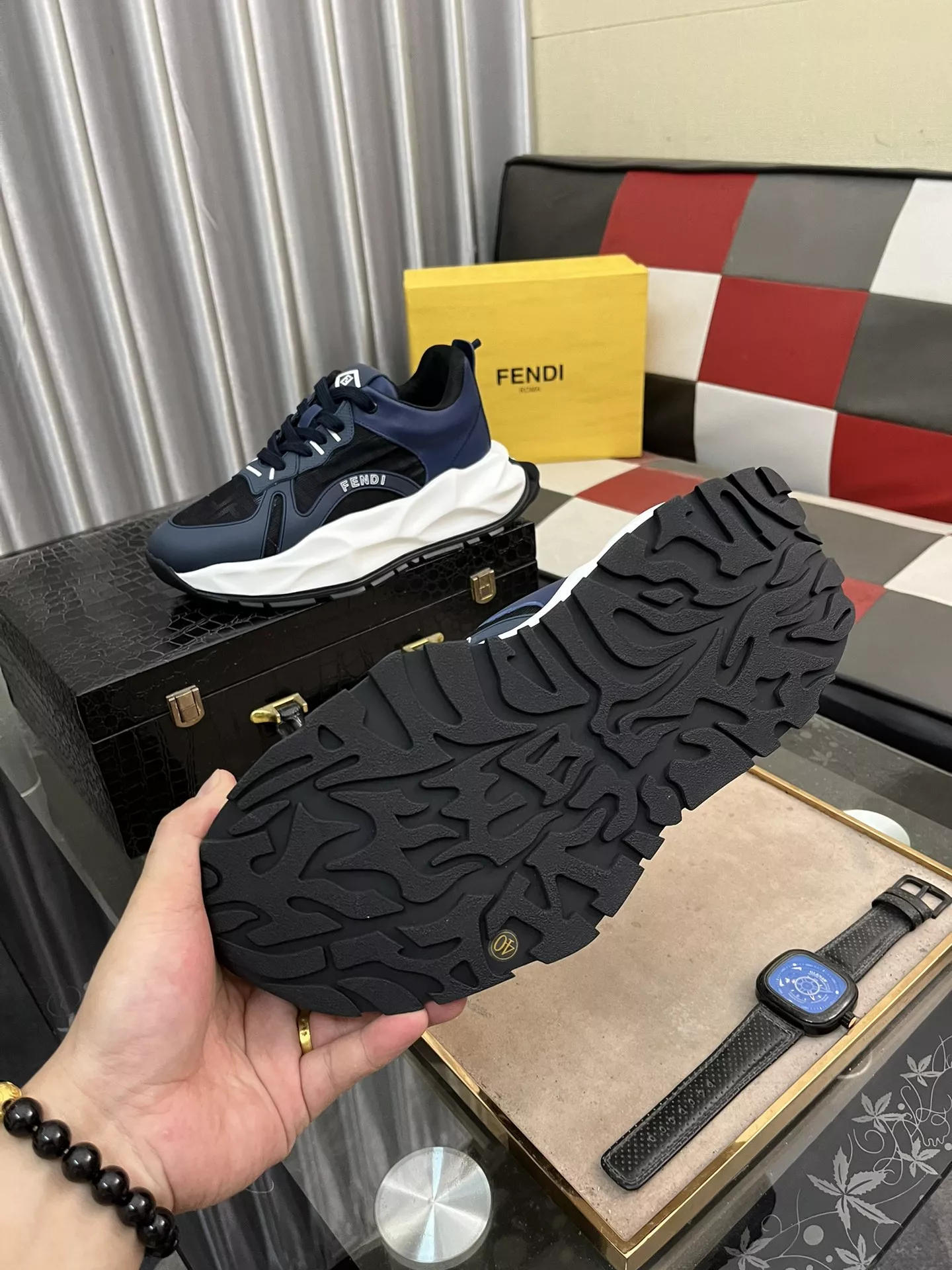 Fendi Casual Shoes For Men Flexible 1537