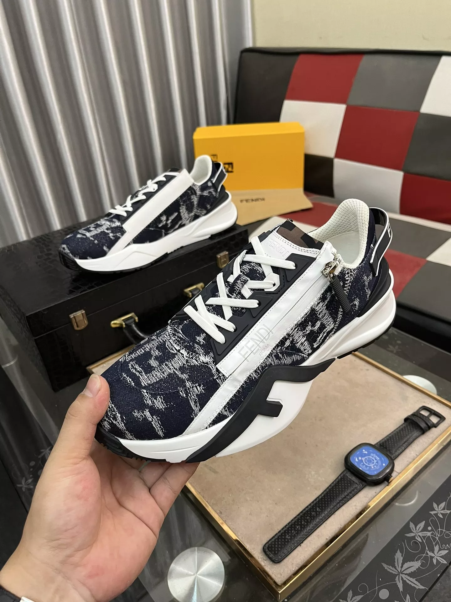 Fendi Casual Shoes For Men Functional 1186