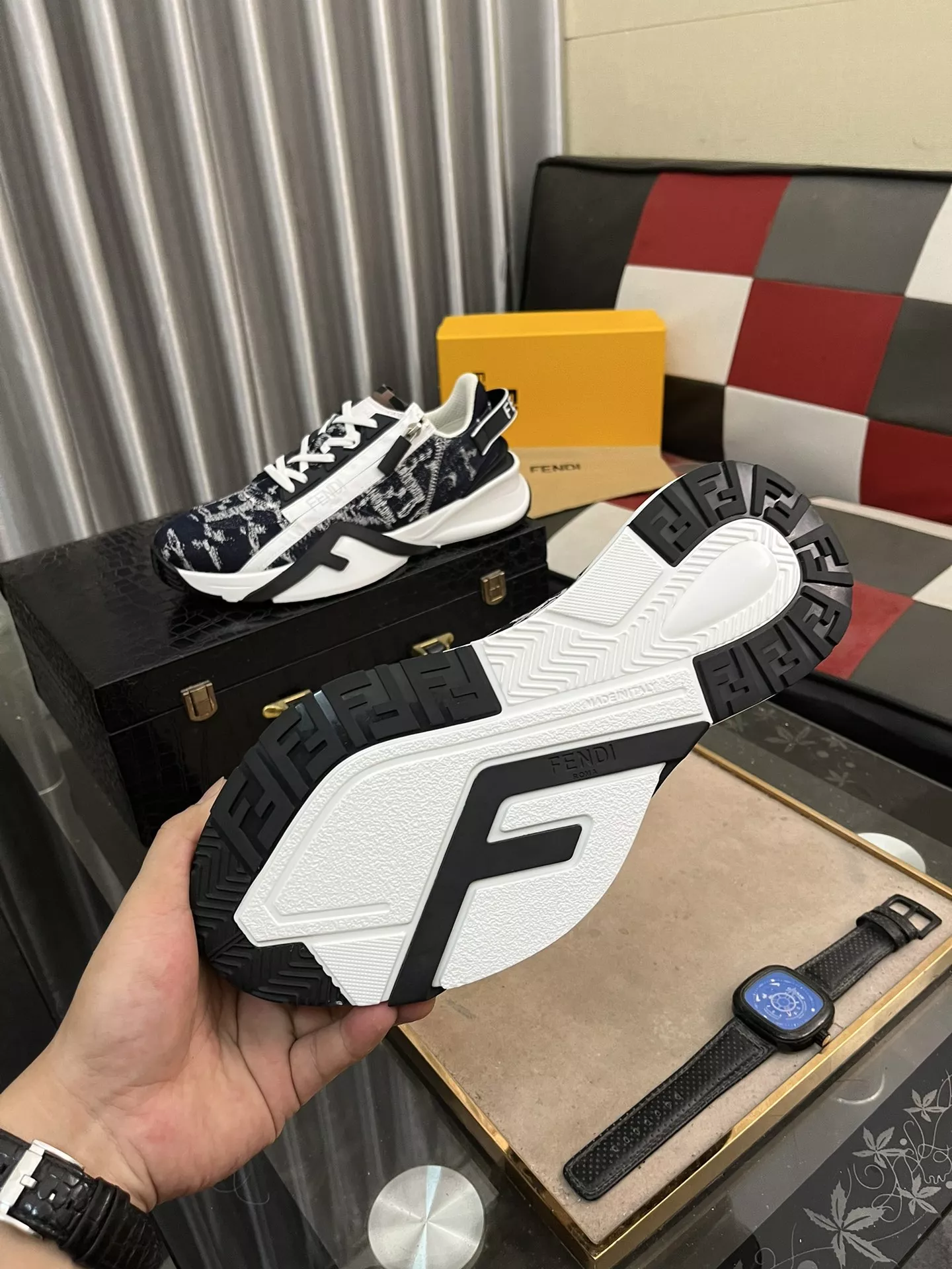 Fendi Casual Shoes For Men Functional 1186