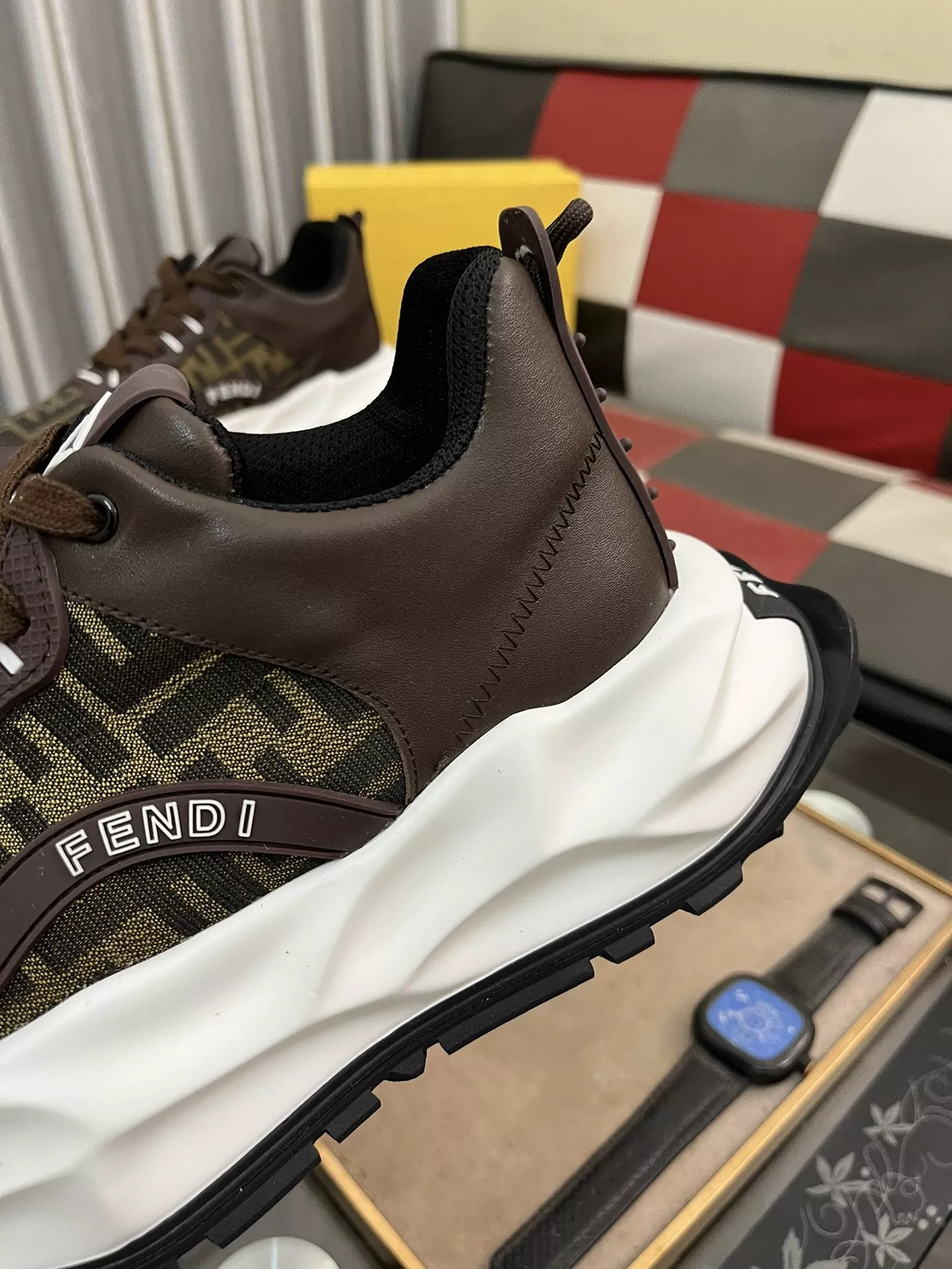 Fendi Casual Shoes For Men Functional 6349