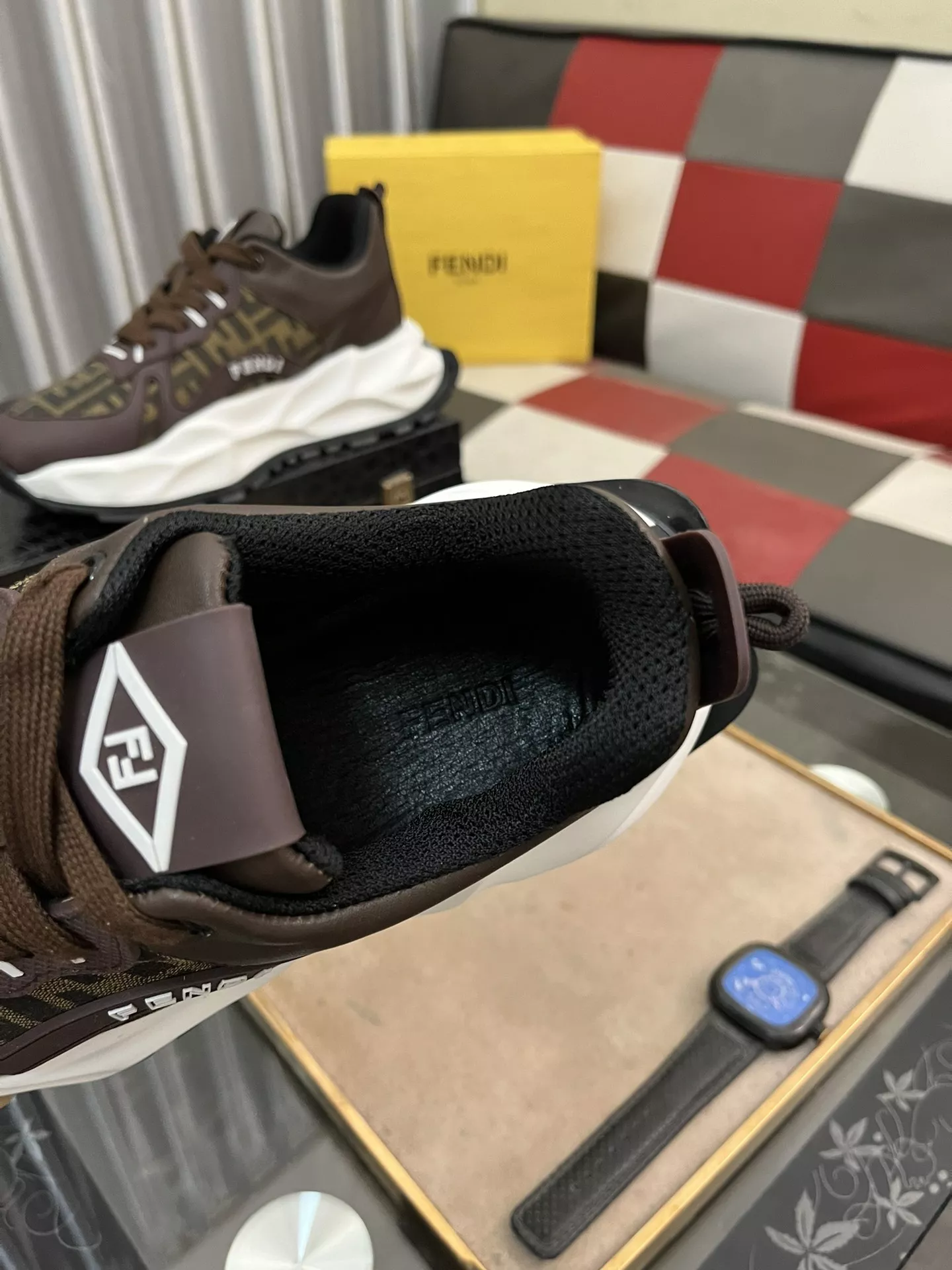 Fendi Casual Shoes For Men Functional 6349