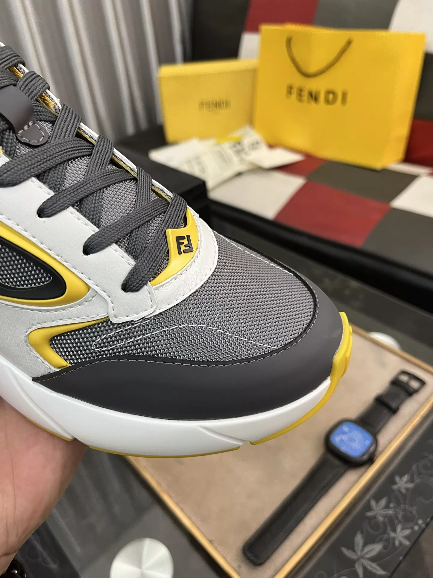 Fendi Casual Shoes For Men Lightweight 2217