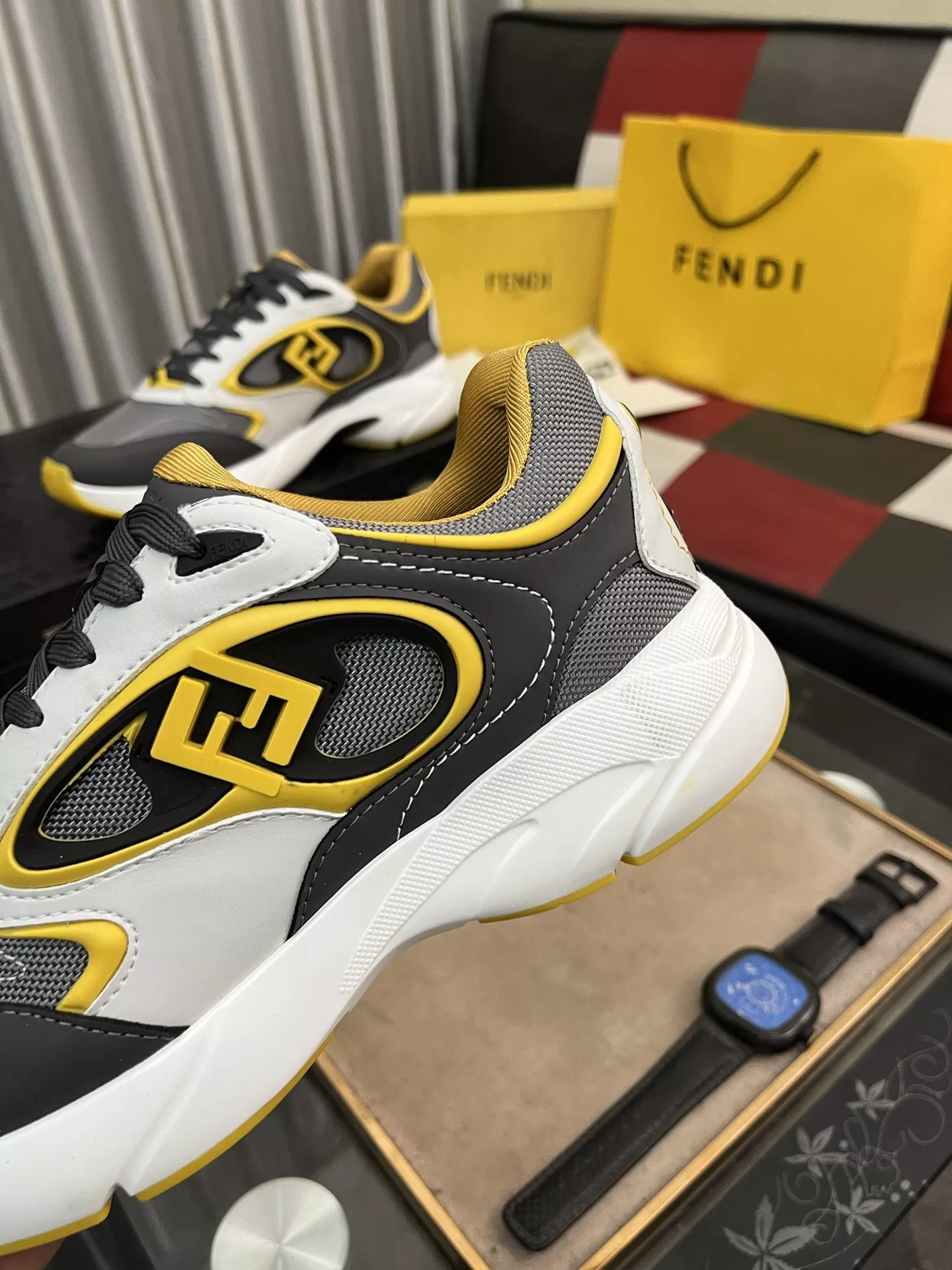 Fendi Casual Shoes For Men Lightweight 2217