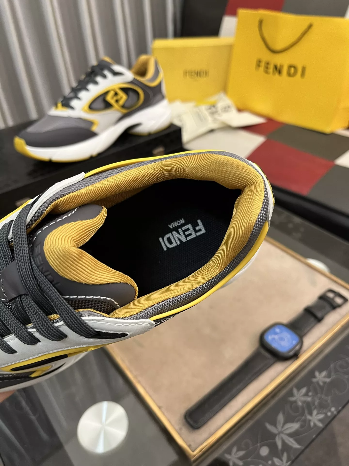 Fendi Casual Shoes For Men Lightweight 2217