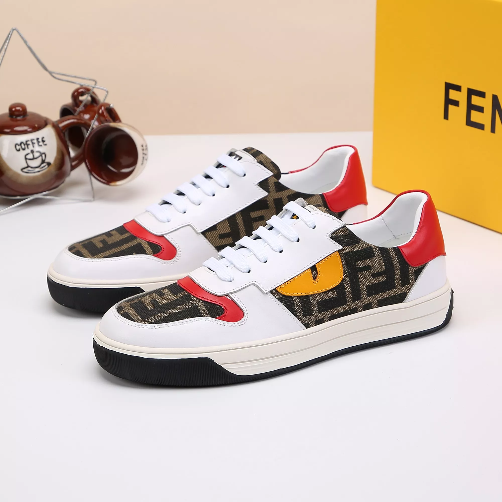 Fendi Casual Shoes For Men Reliable 3056