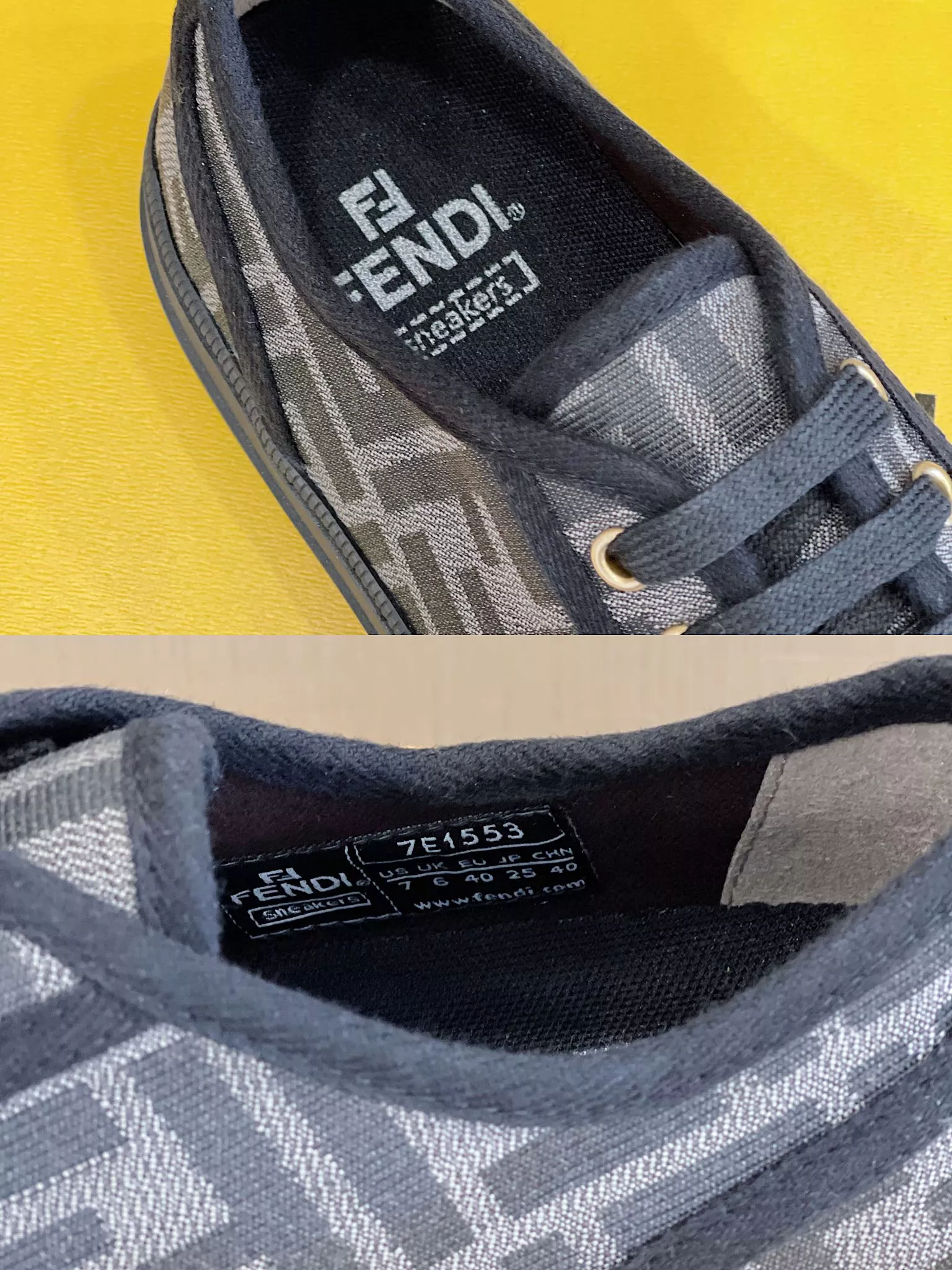 Fendi Casual Shoes For Men Sophisticated 3739