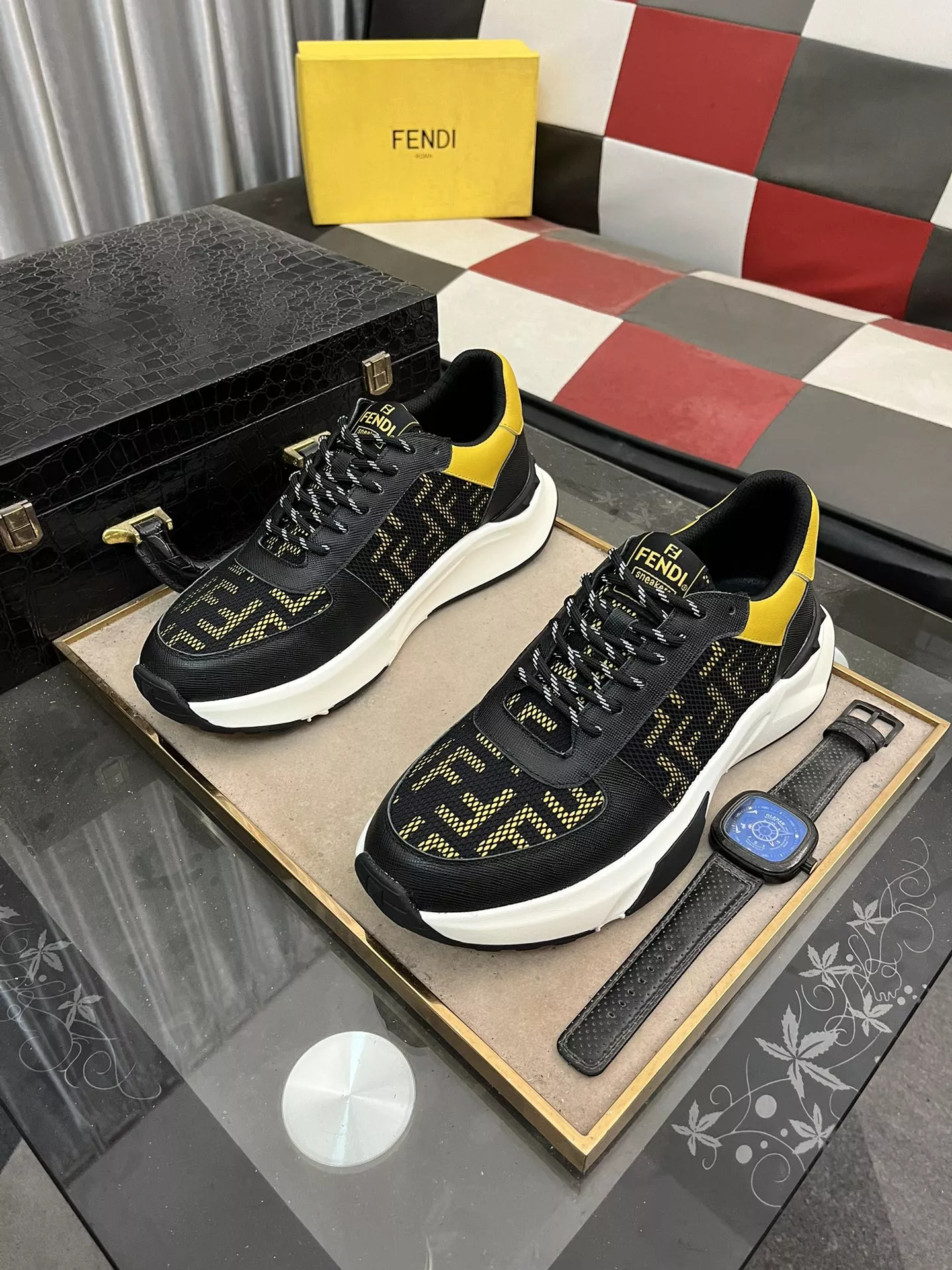 Fendi Casual Shoes For Men Trendsetting 1972
