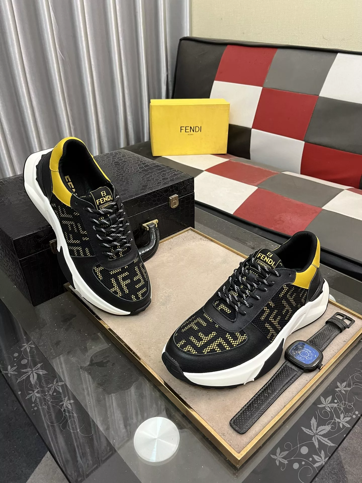 Fendi Casual Shoes For Men Trendsetting 1972