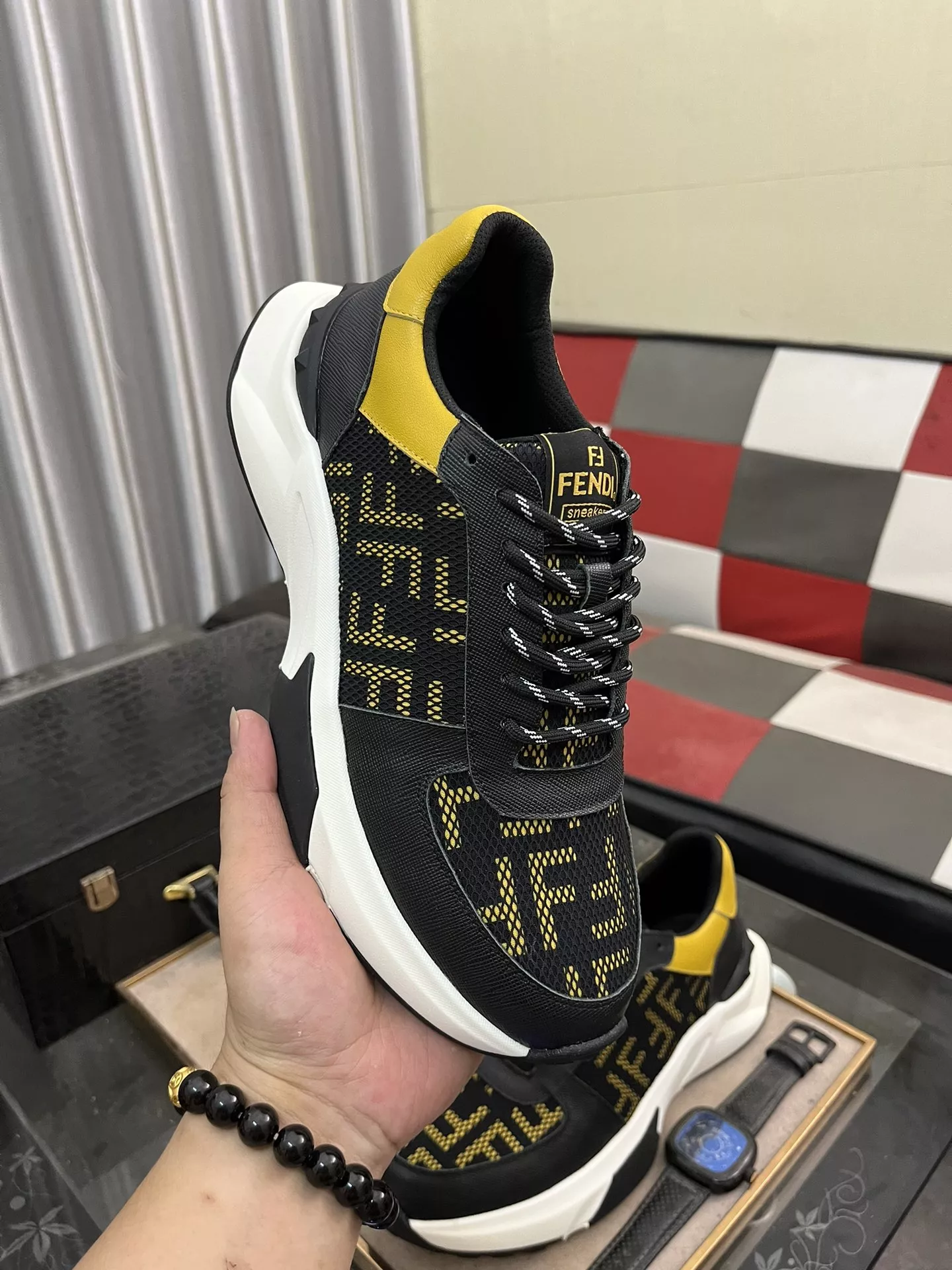 Fendi Casual Shoes For Men Trendsetting 1972