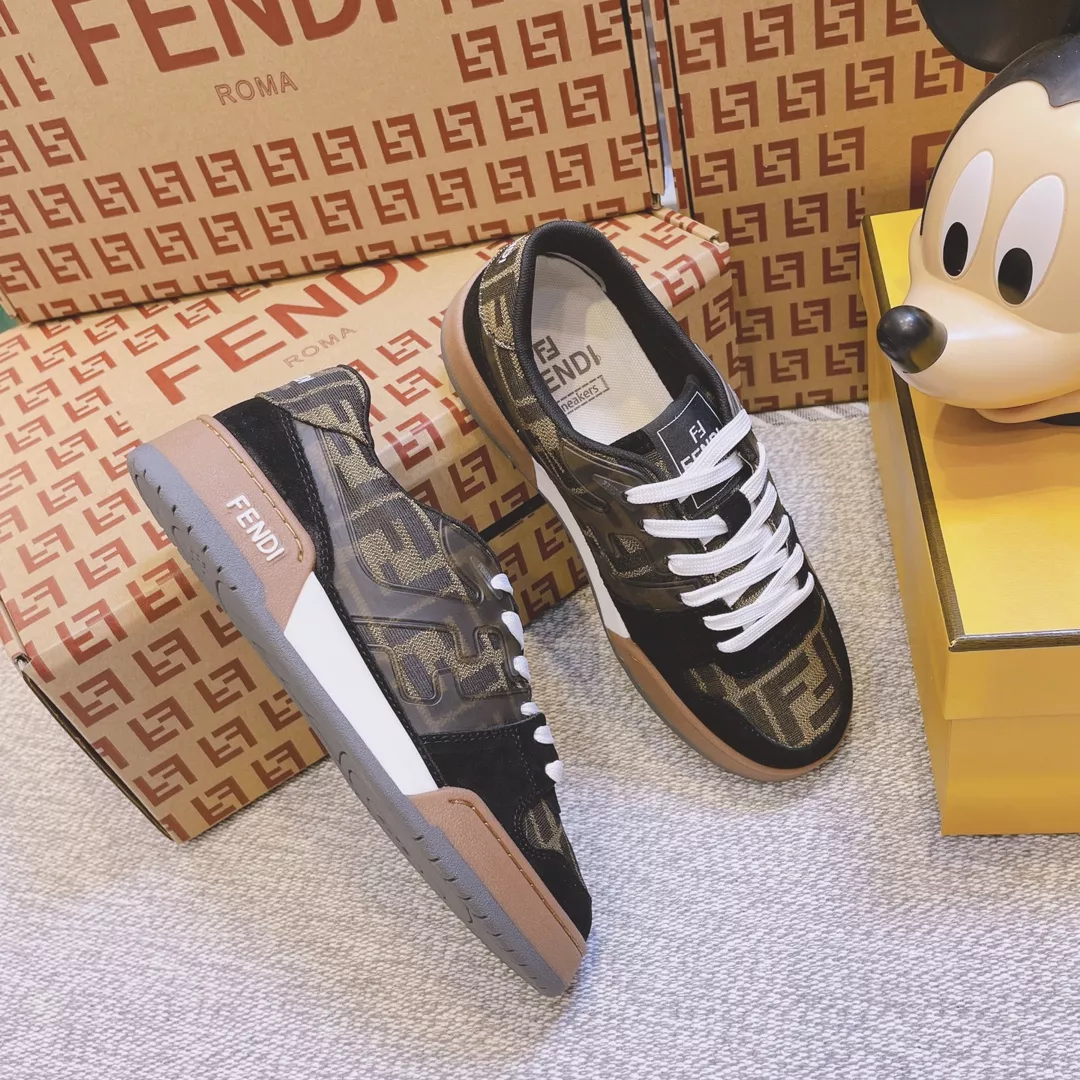 Fendi Casual Shoes For Men Versatile 7745