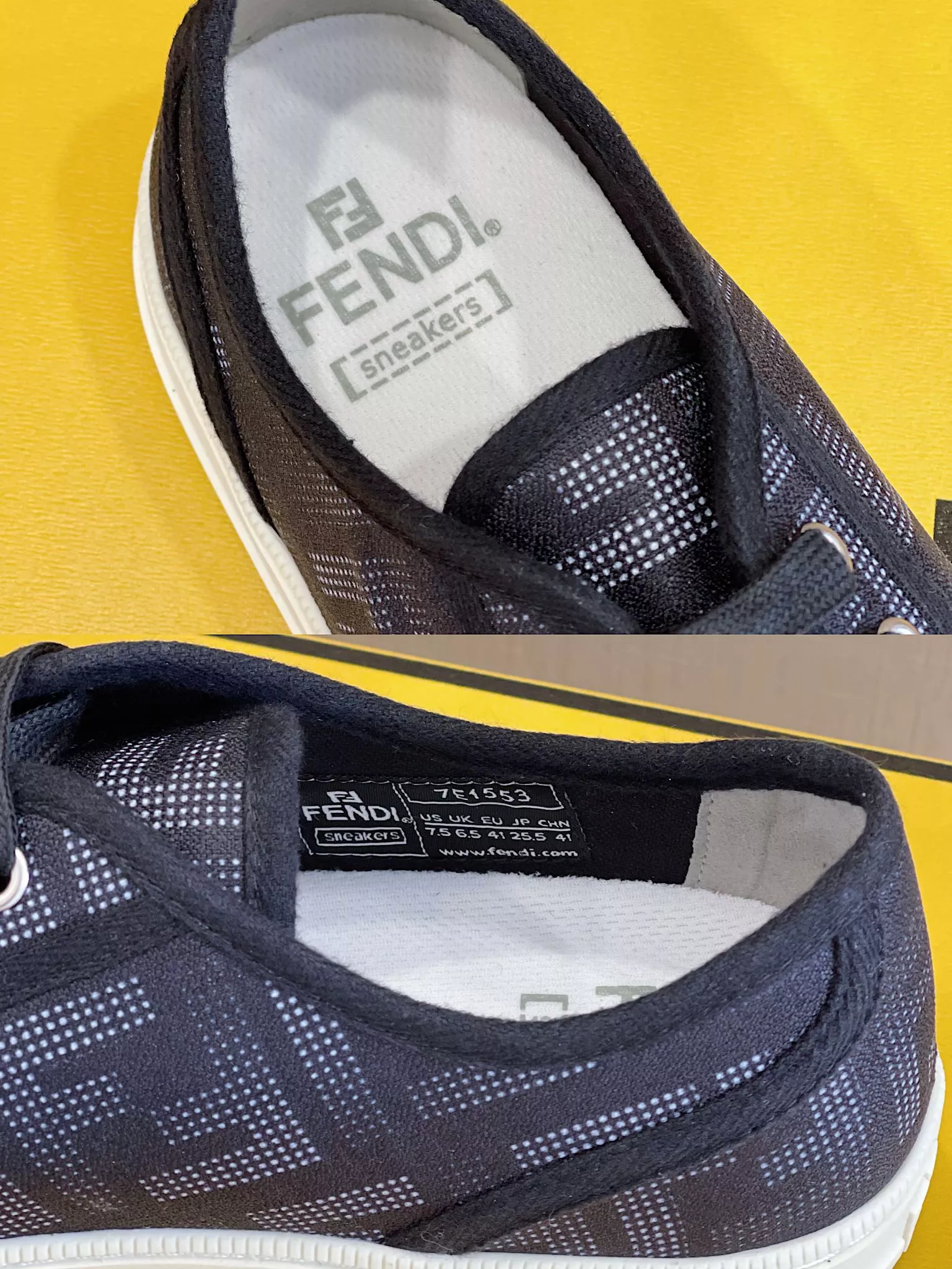 Fendi Casual Shoes For Men Vibrant 3913