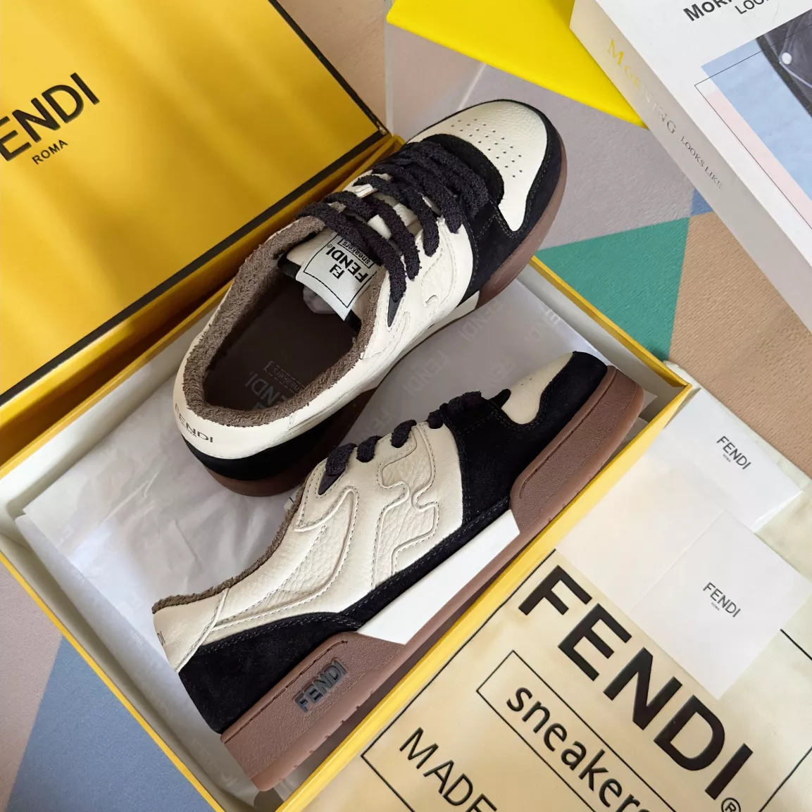Fendi Casual Shoes For Women Refined 3895