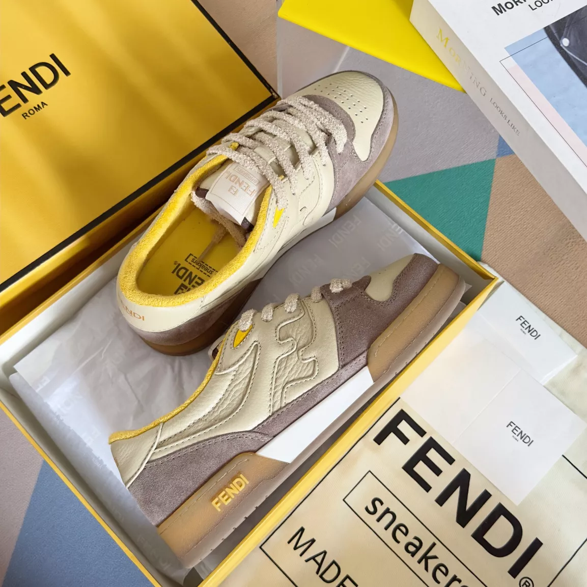 Fendi Casual Shoes For Women Reliable 8836