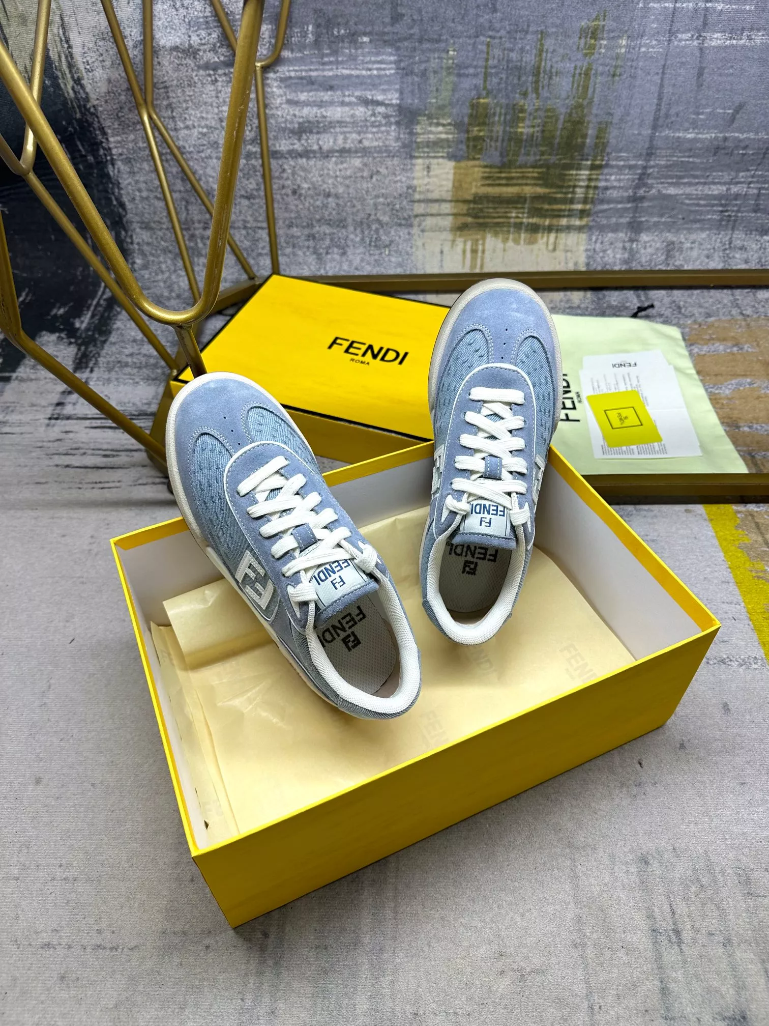 Fendi Casual Shoes For Women Soft 8104