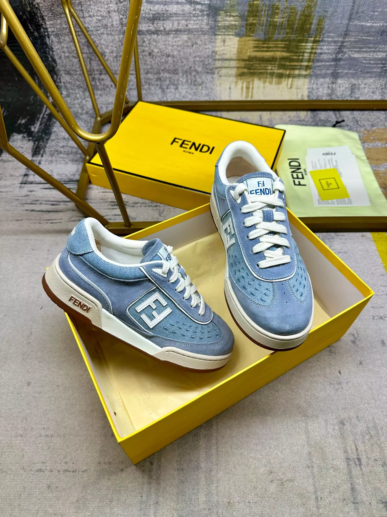 Fendi Casual Shoes For Women Soft 8104