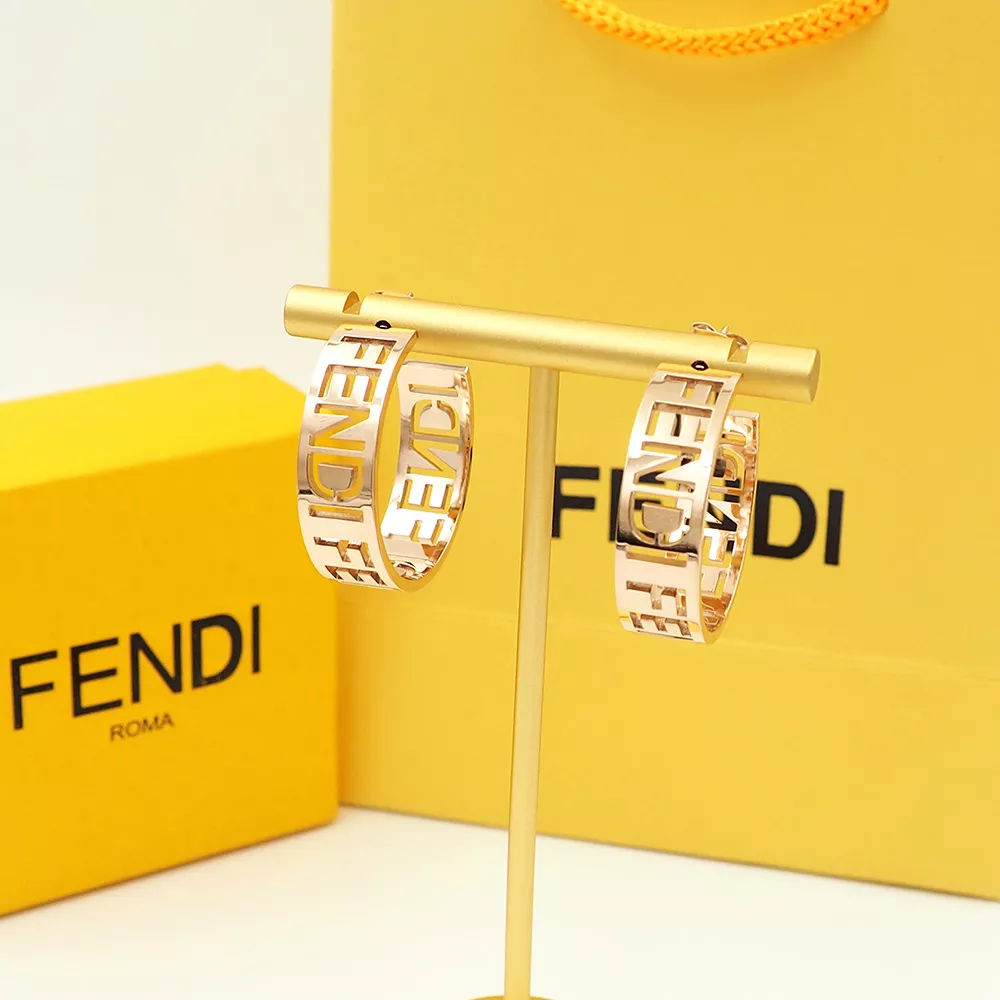 Fendi Earrings For Women Refined 9608