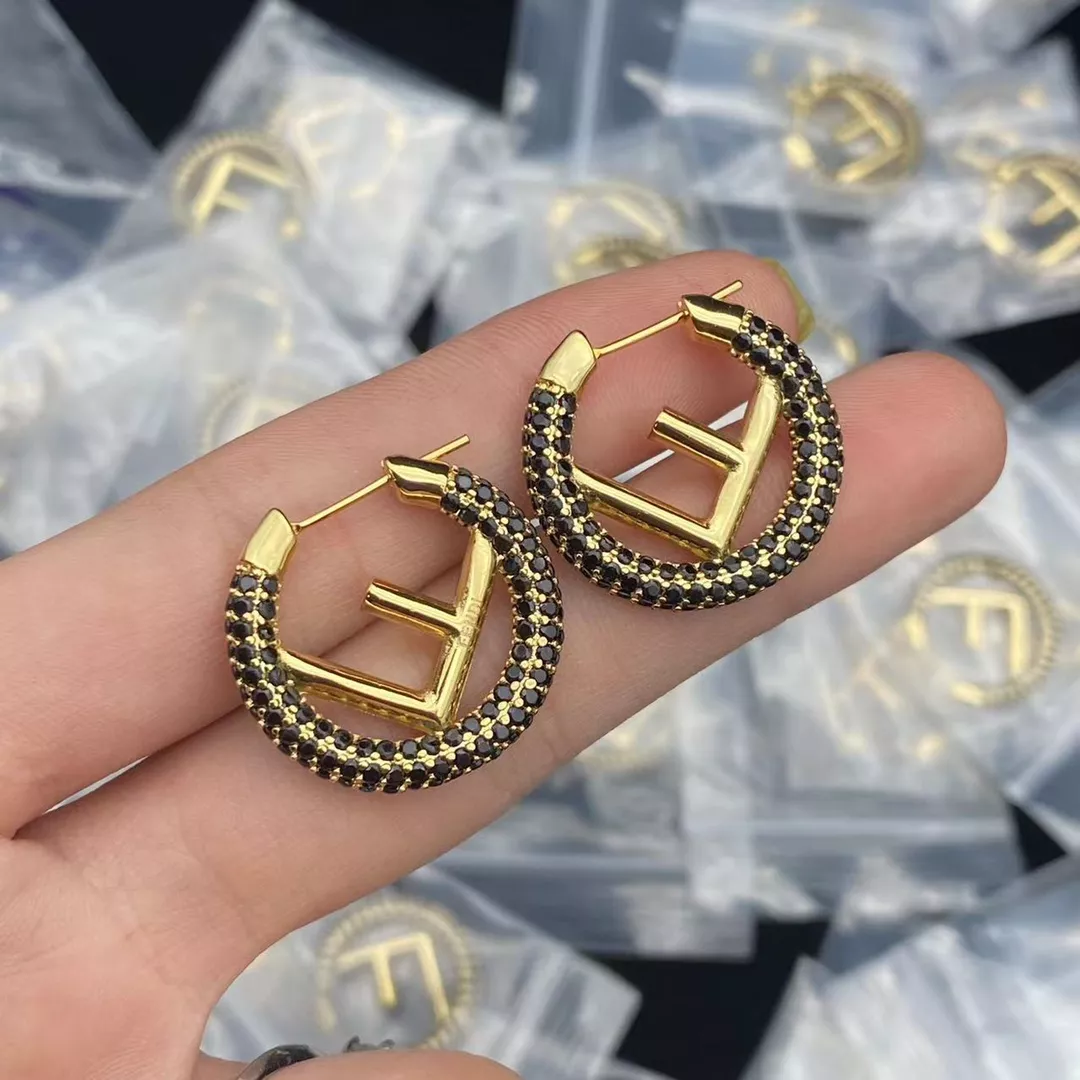 Fendi Earrings For Women Trendy 8517