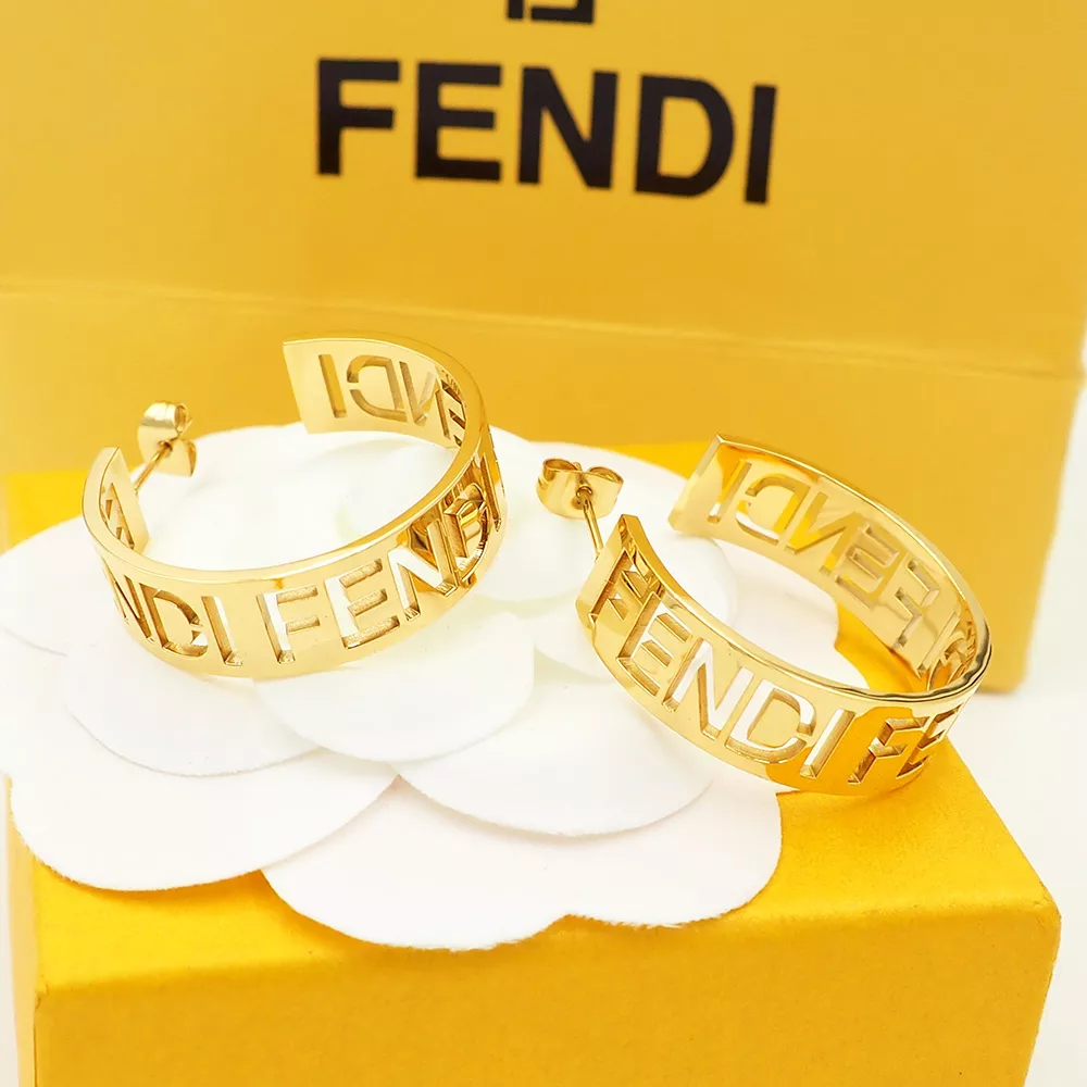 Fendi Earrings For Women Unique 2600