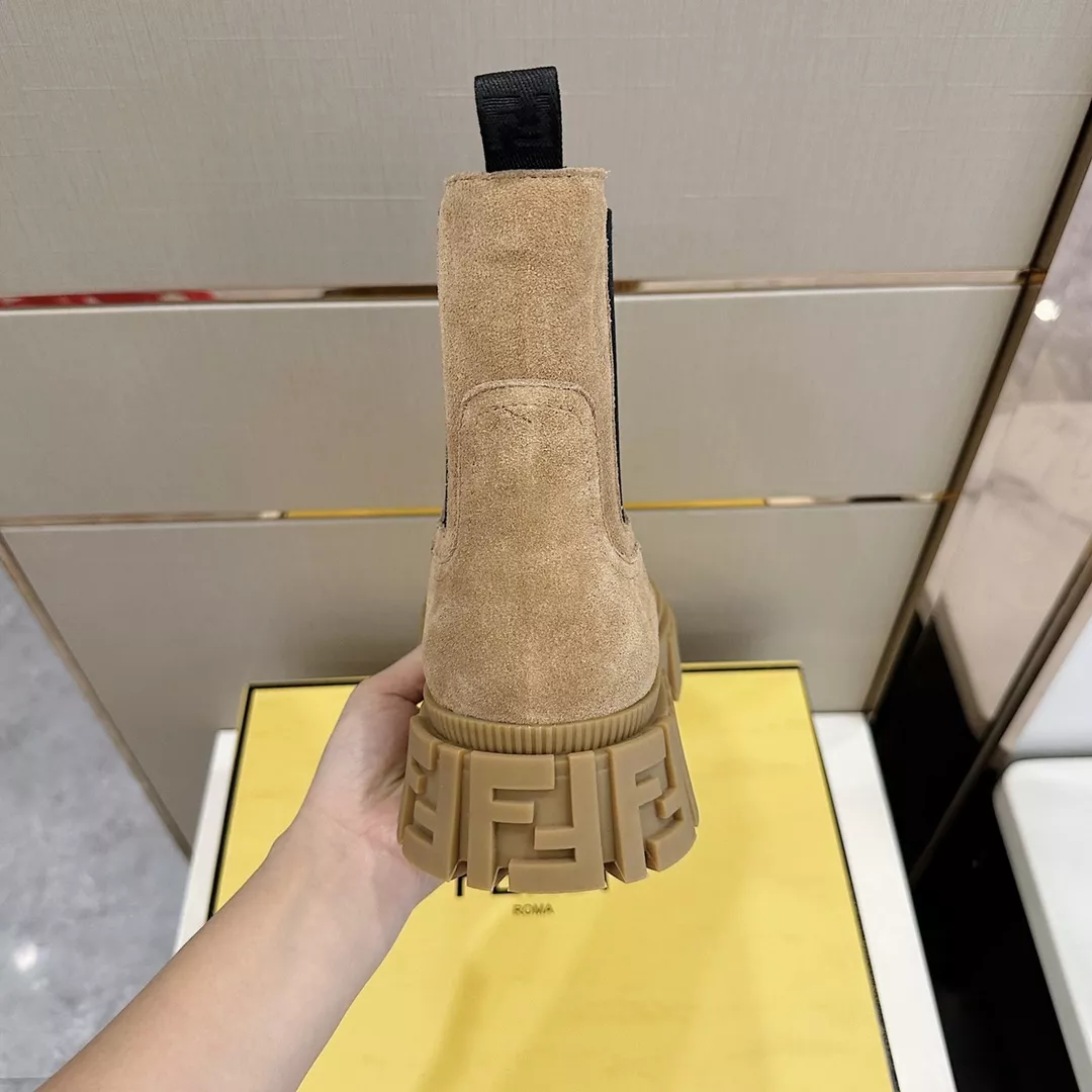 Fendi Fashion Boots For Men Bright 2239