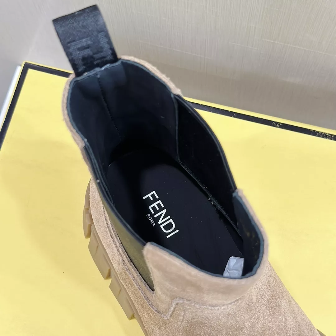 Fendi Fashion Boots For Men Bright 2239