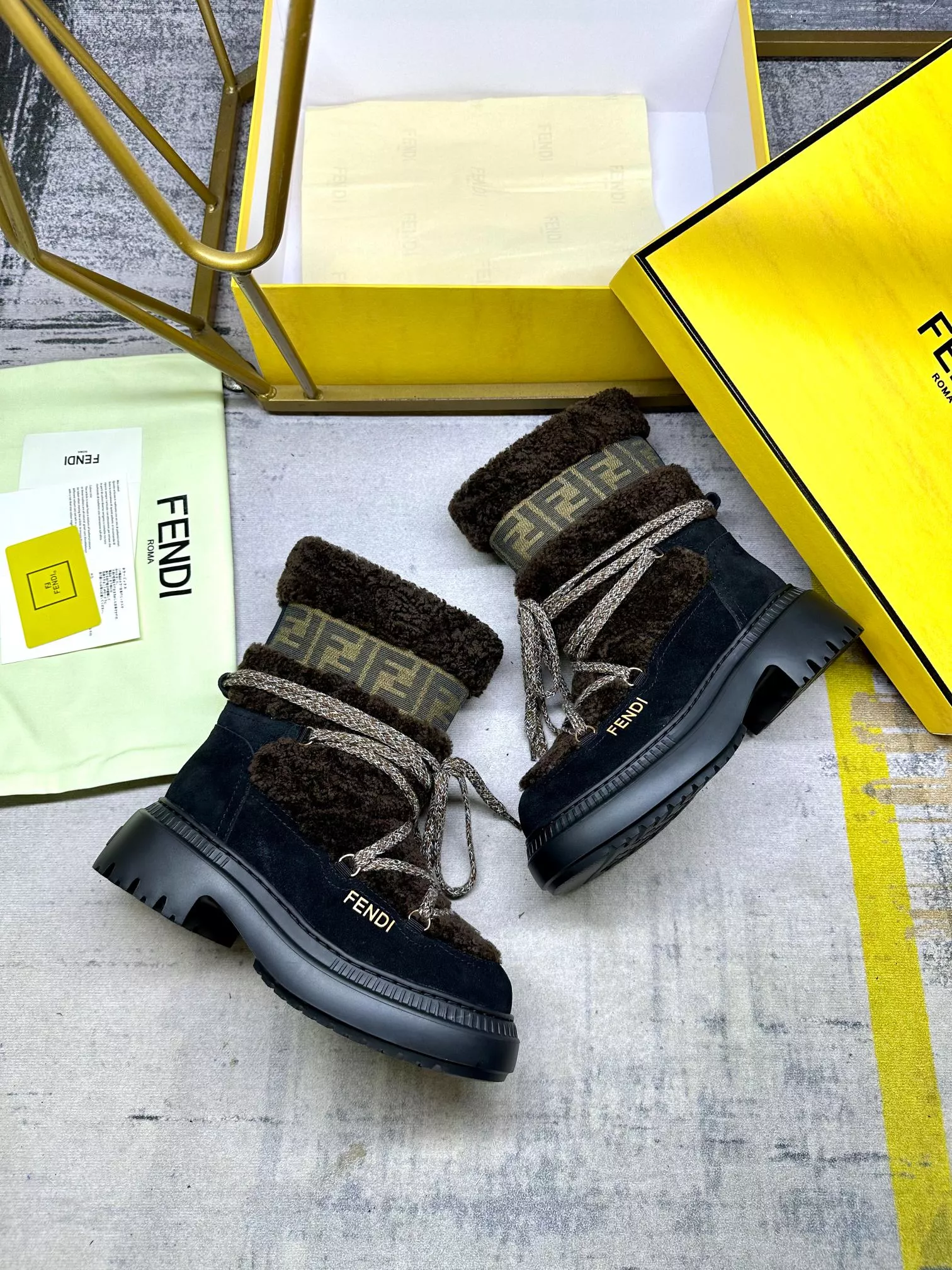 Fendi Fashion Boots For Women Affordable 207