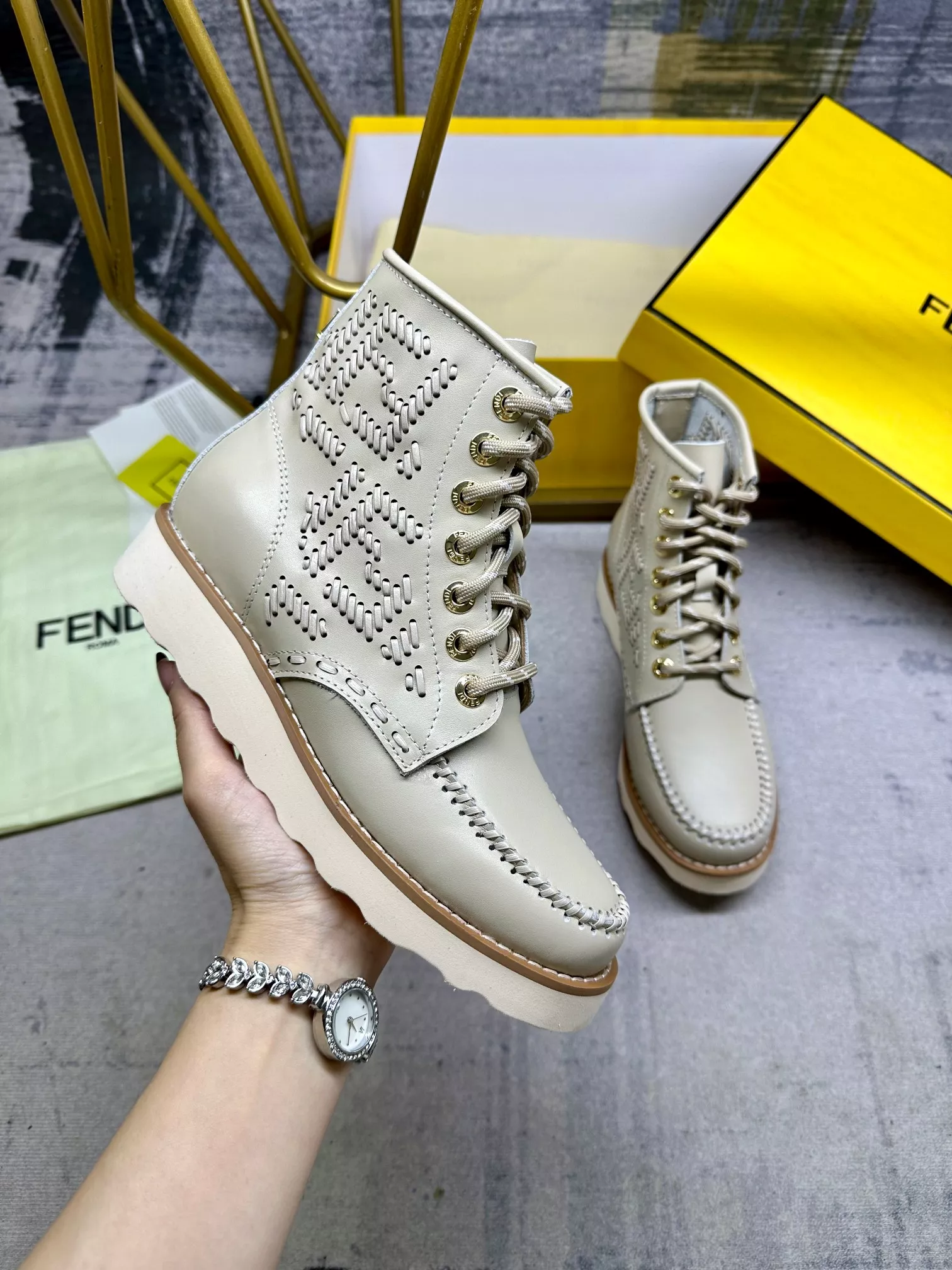 Fendi Fashion Boots For Women DailyWear 3630