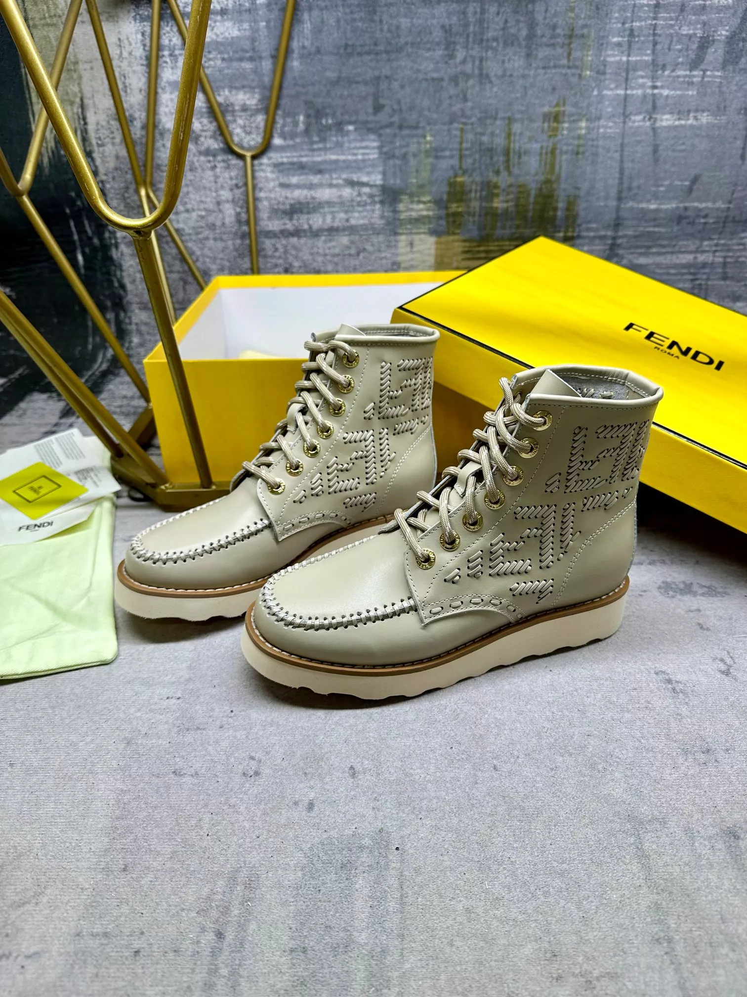 Fendi Fashion Boots For Women DailyWear 3630