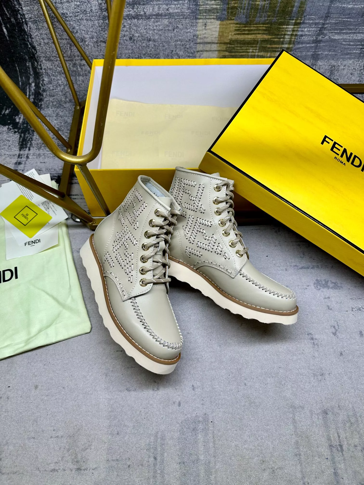 Fendi Fashion Boots For Women DailyWear 3630