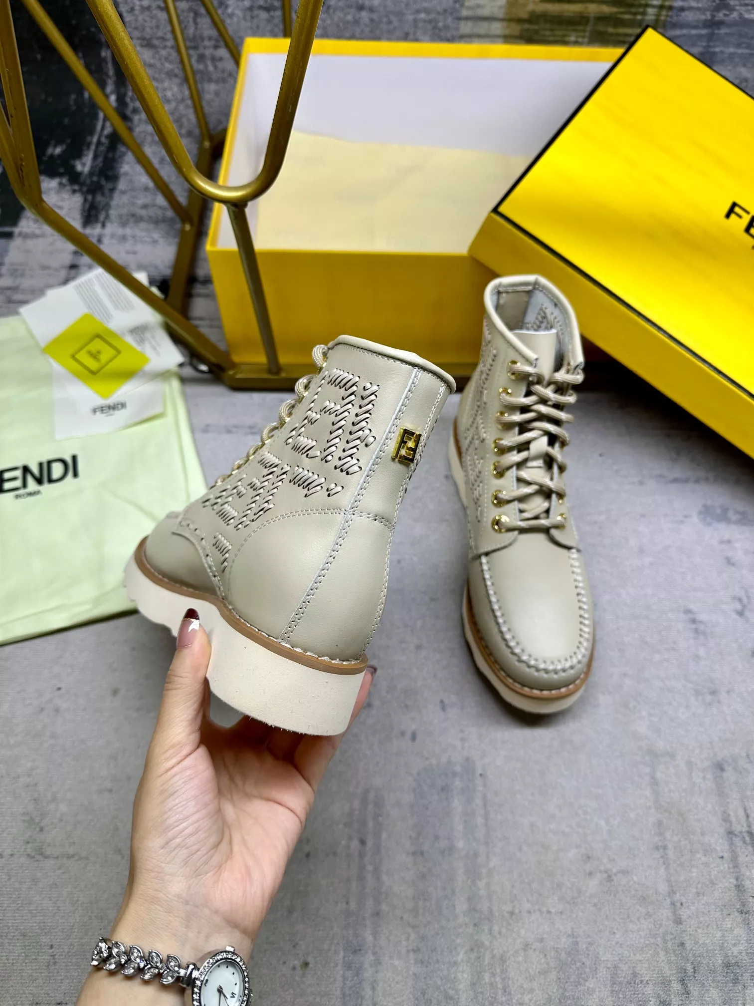 Fendi Fashion Boots For Women DailyWear 3630