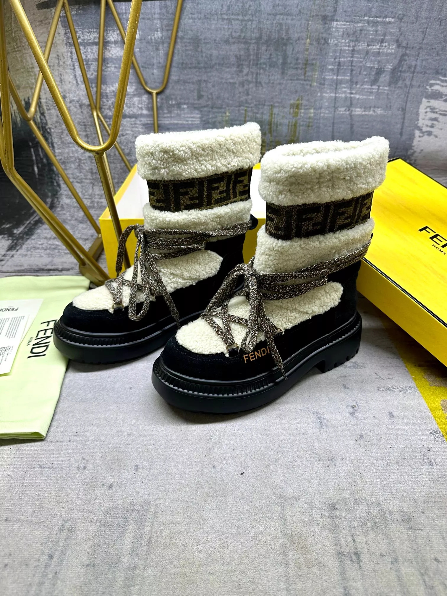 Fendi Fashion Boots For Women Modern 2650