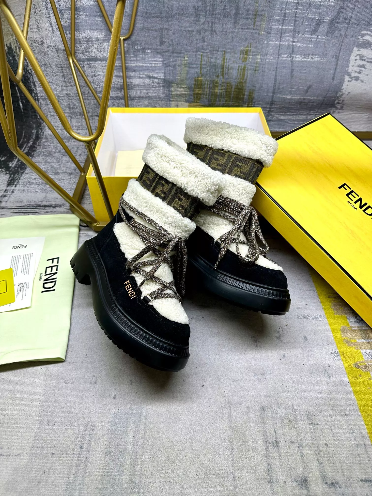 Fendi Fashion Boots For Women Modern 2650